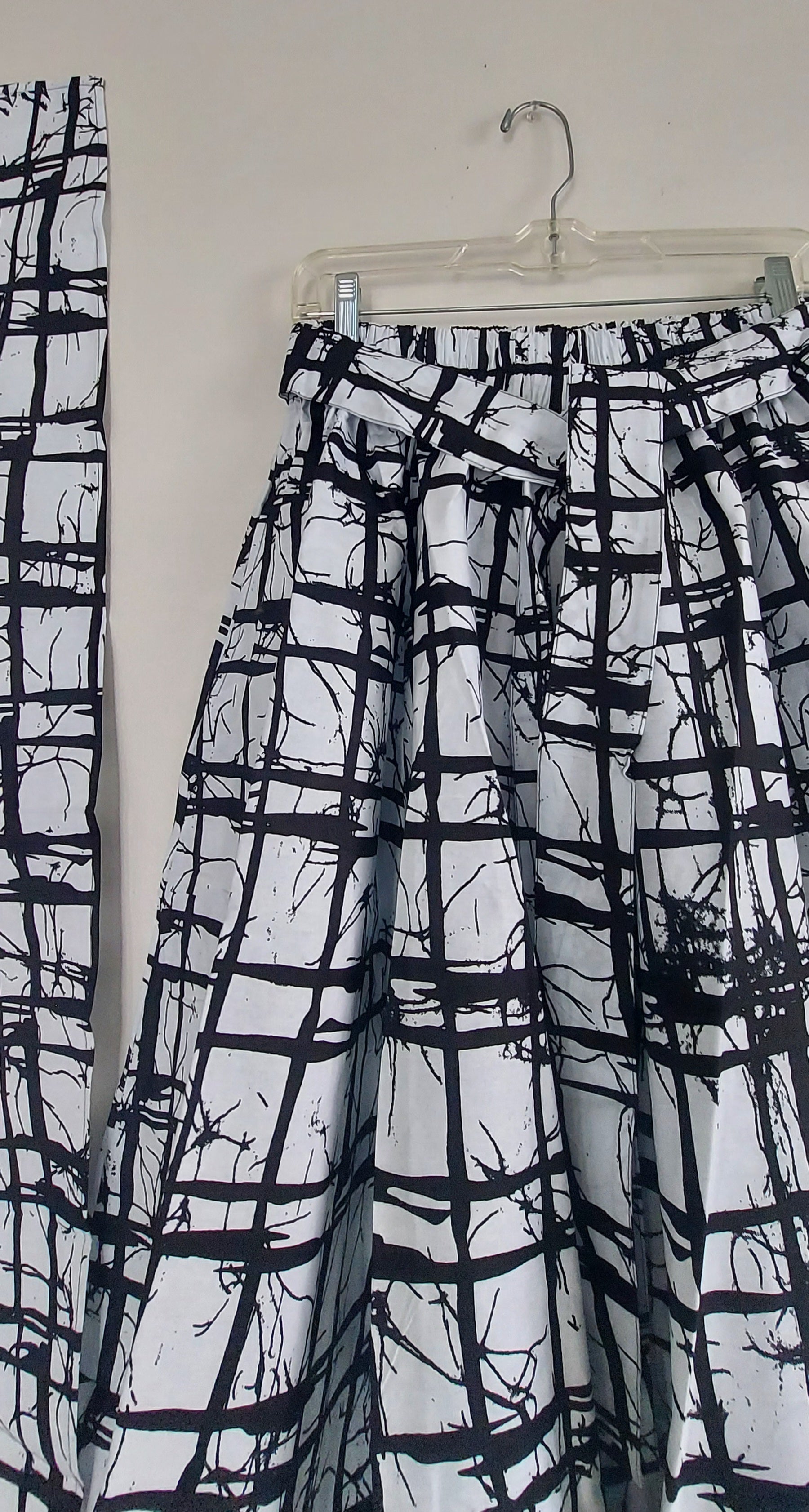 Ankara Midi Flare Skirt 1312 J