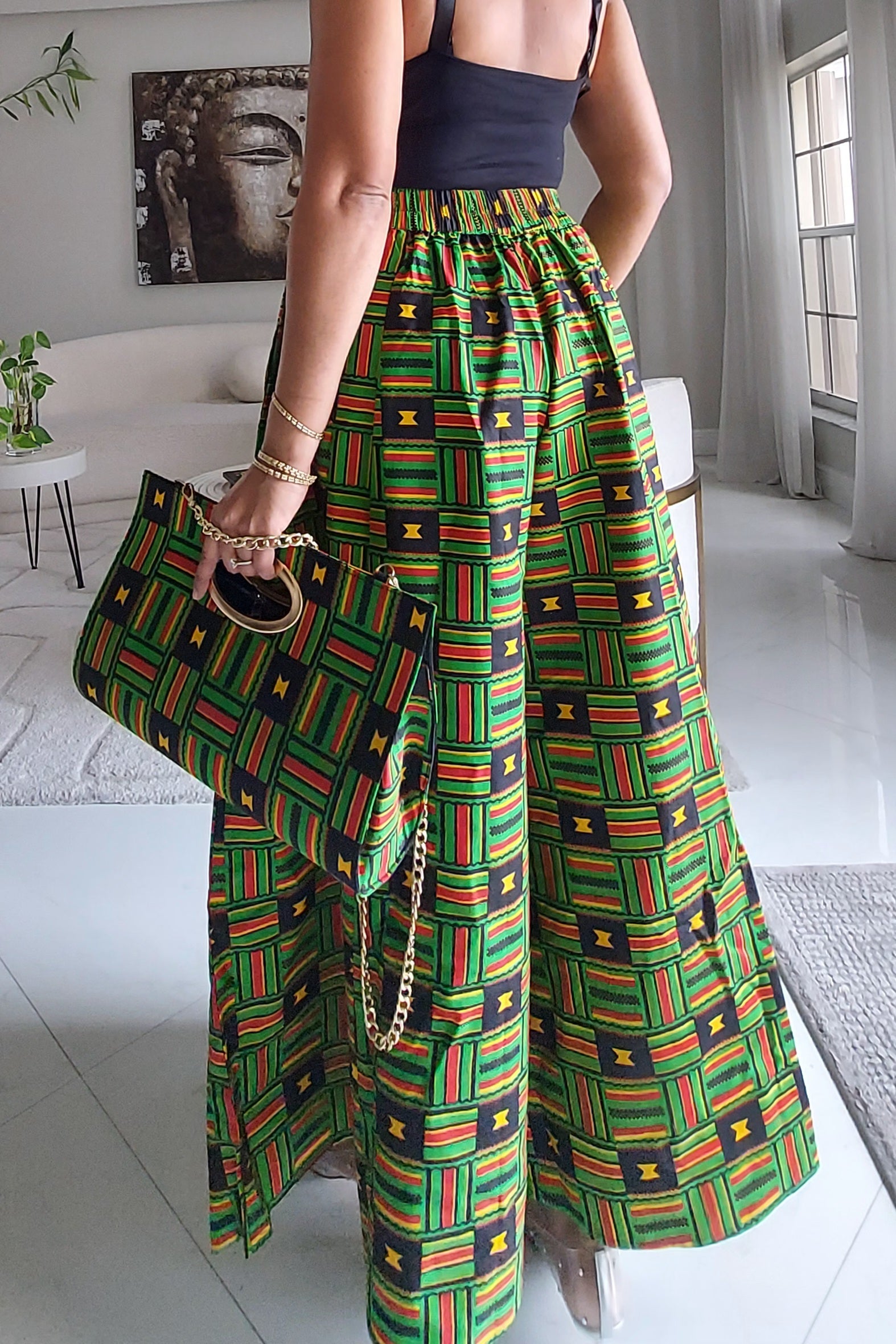 Combo palazzo Pant & Pocketbook Set  PS14 F