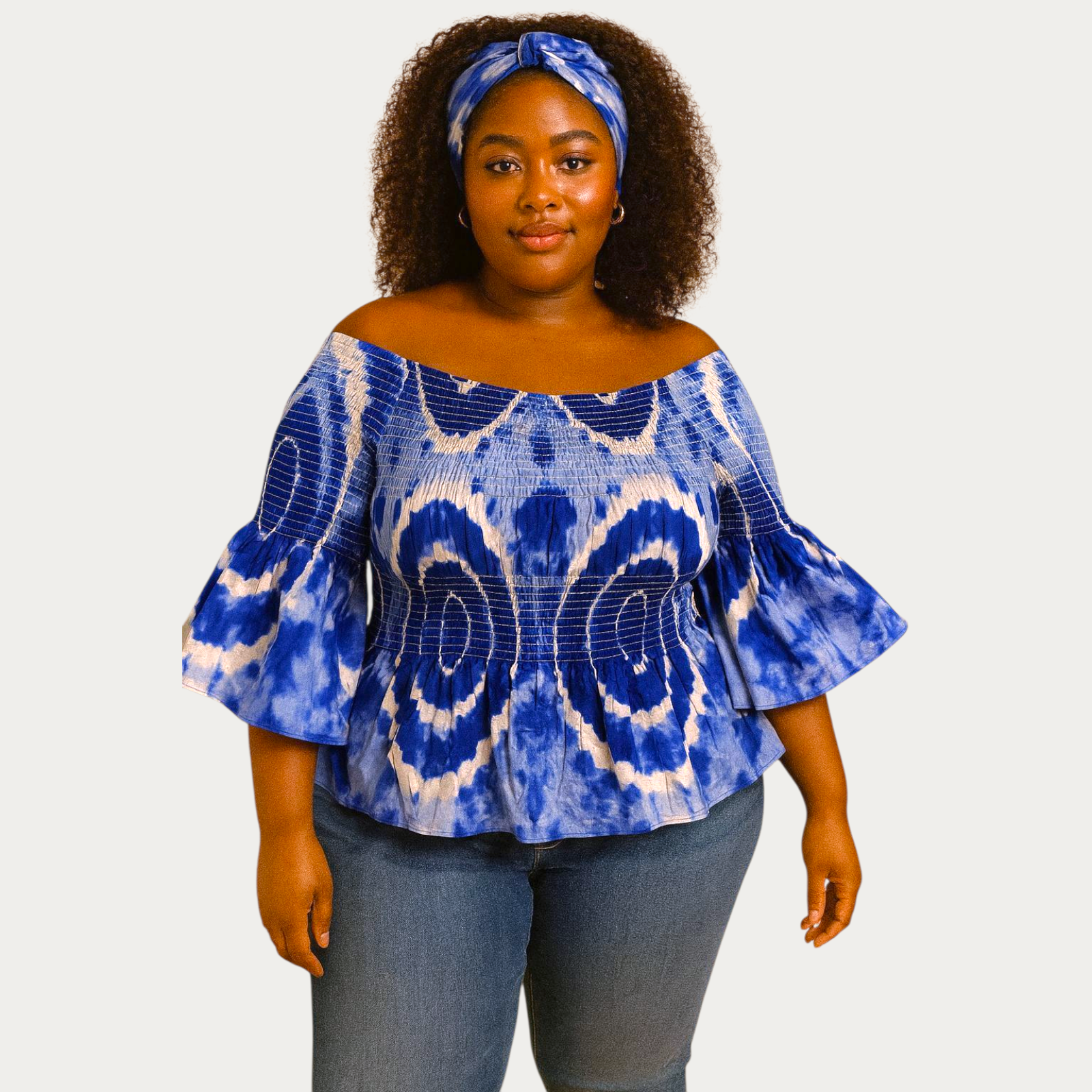 019 Smock & Flare Blouse-