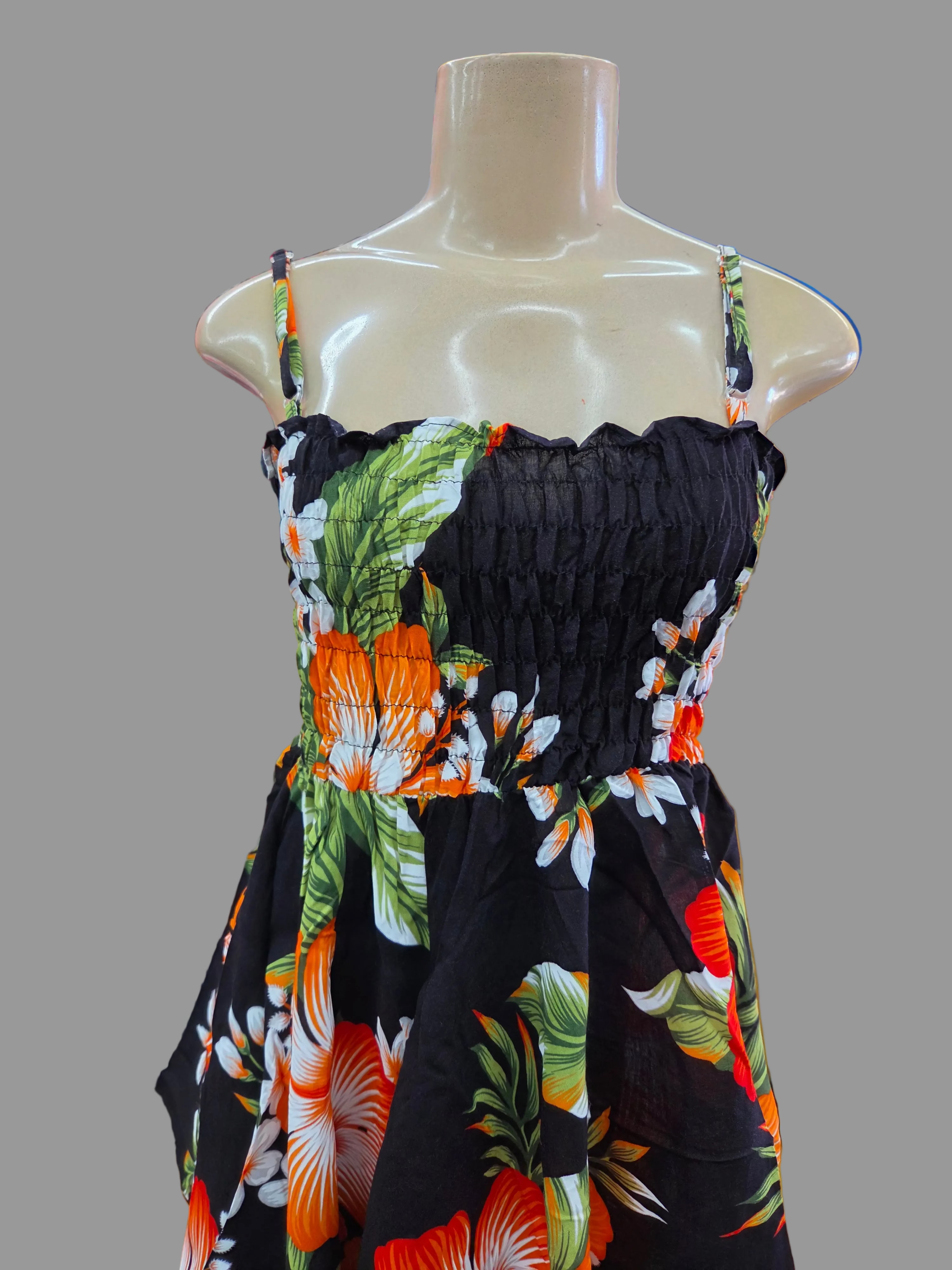 Hawaiian Floral Dress (6-Pack) -536R
