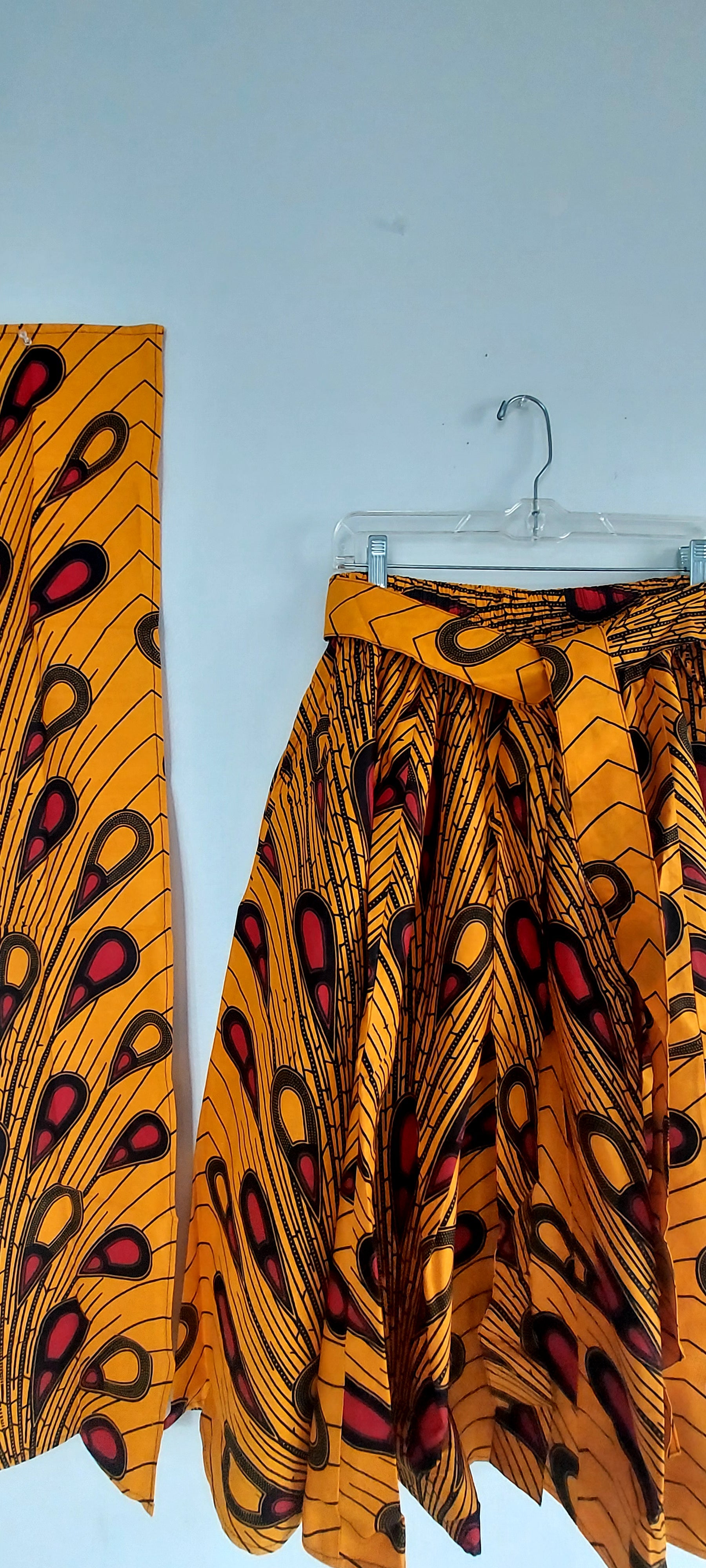 Ankara Midi Flare Skirt 1312 K