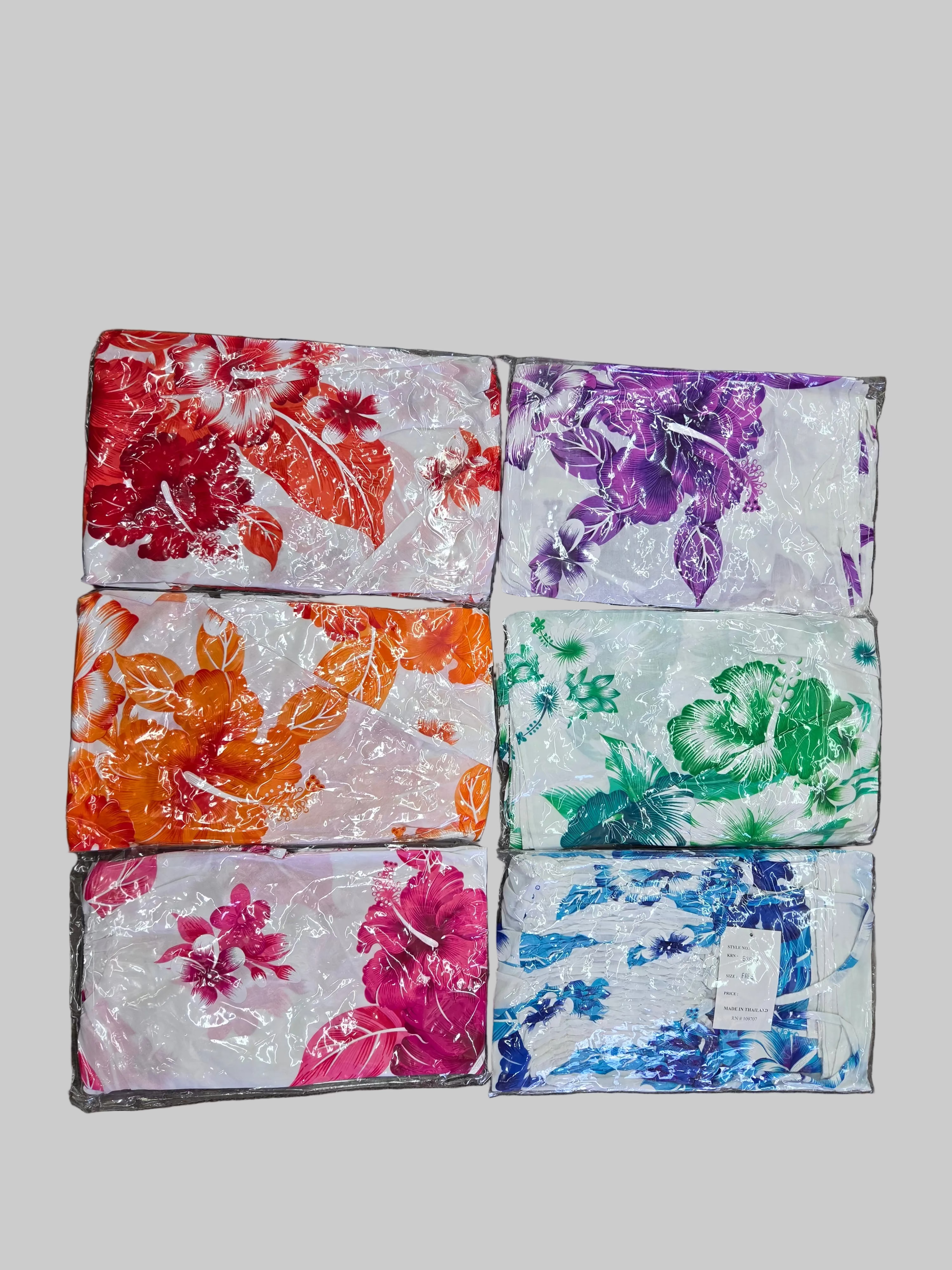Hawaiian Floral Dress (6-Pack) - 573R