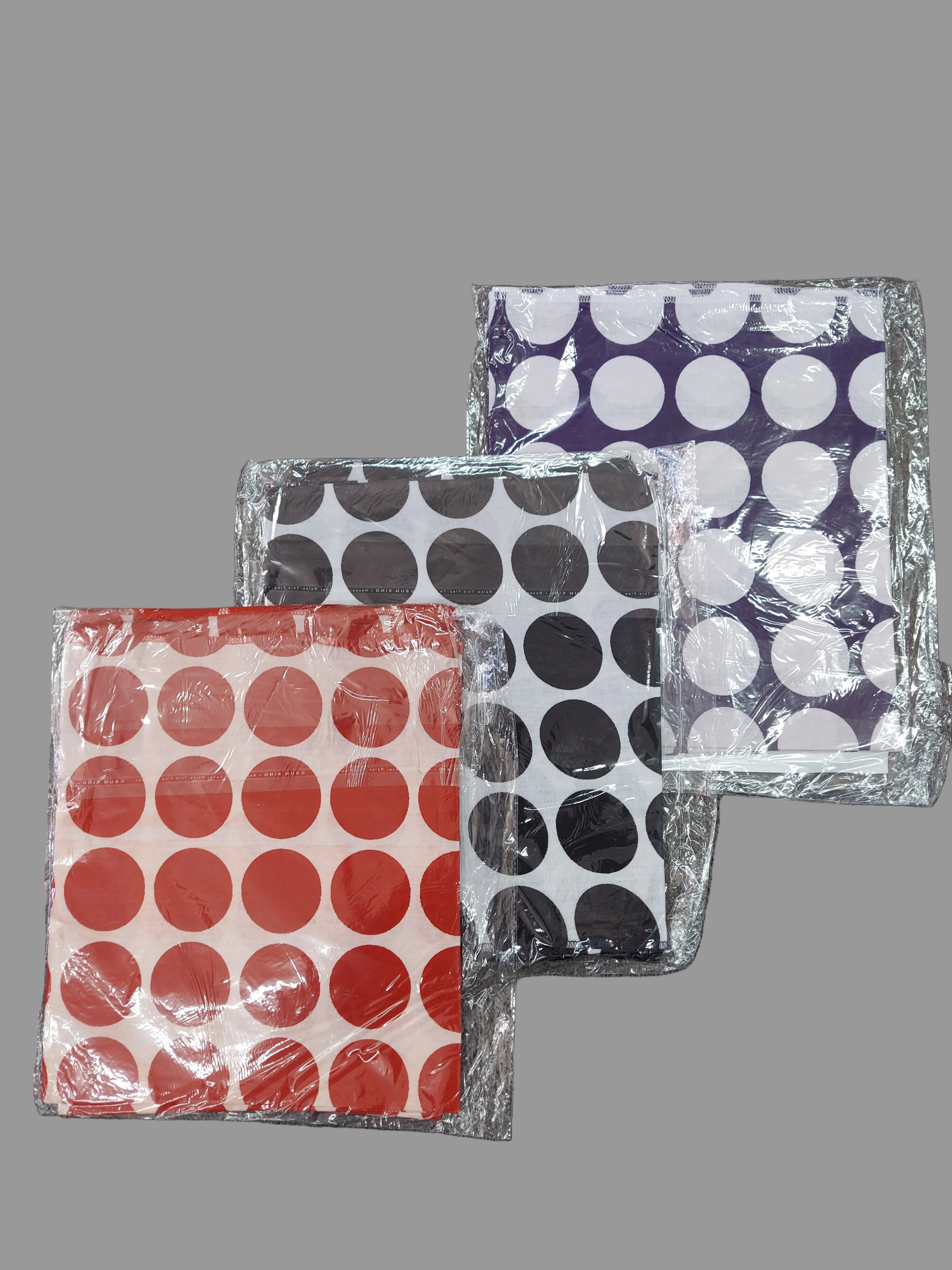 Head Scarf / Shawl - Polkadot