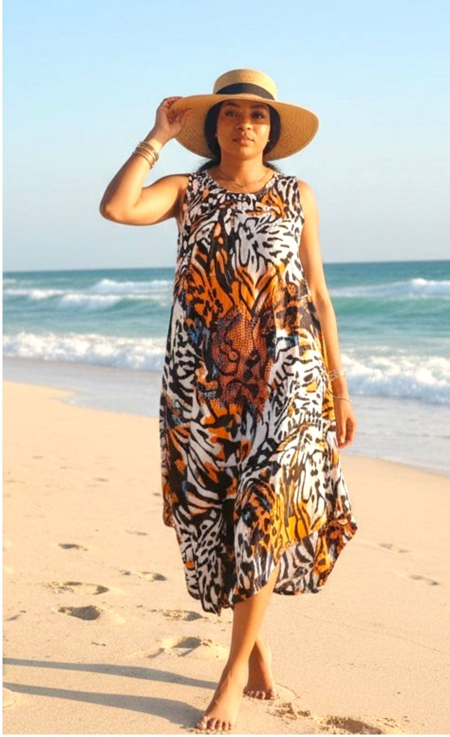 Umbrella Dress/Ethnic Sun Dress- 7017