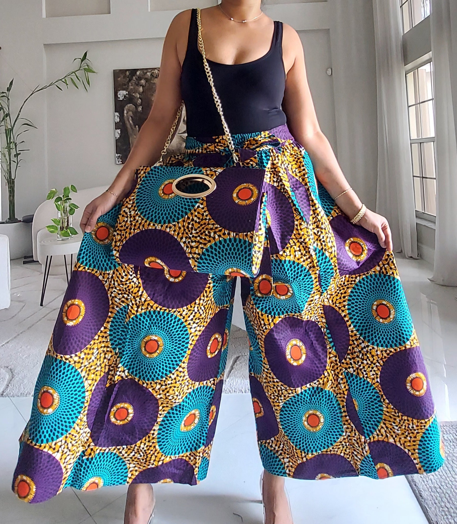 Combo palazzo Pant & Pocketbook Set  PS14