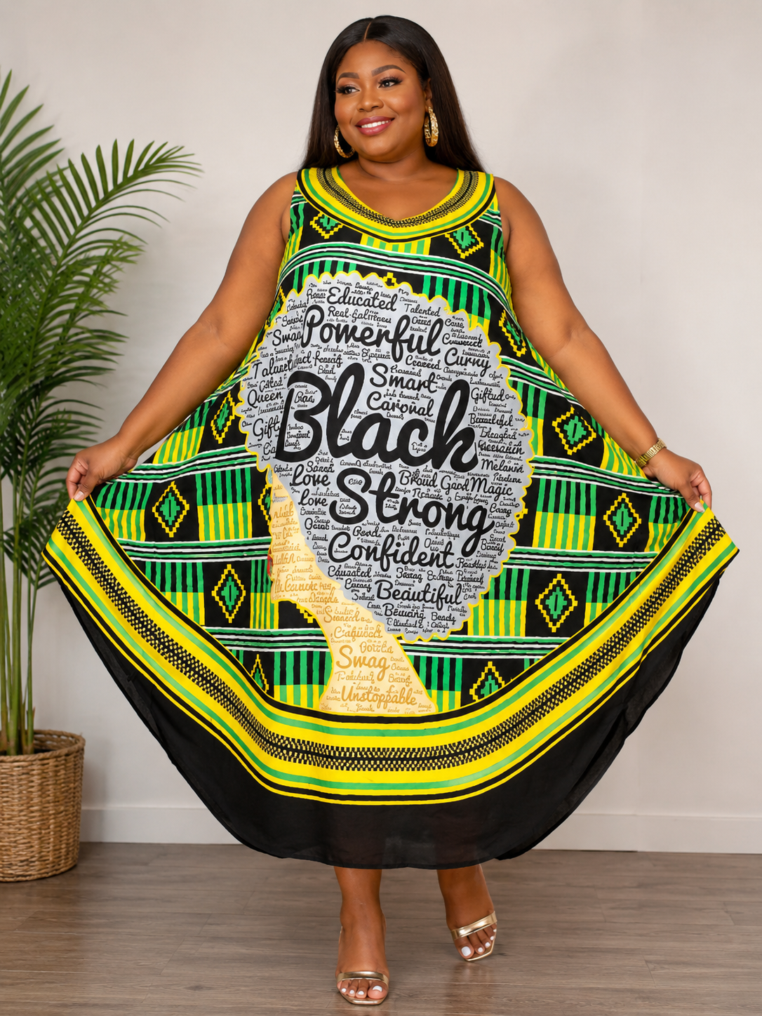 Umbrella Dress/Ethnic Sun Dress- 7008