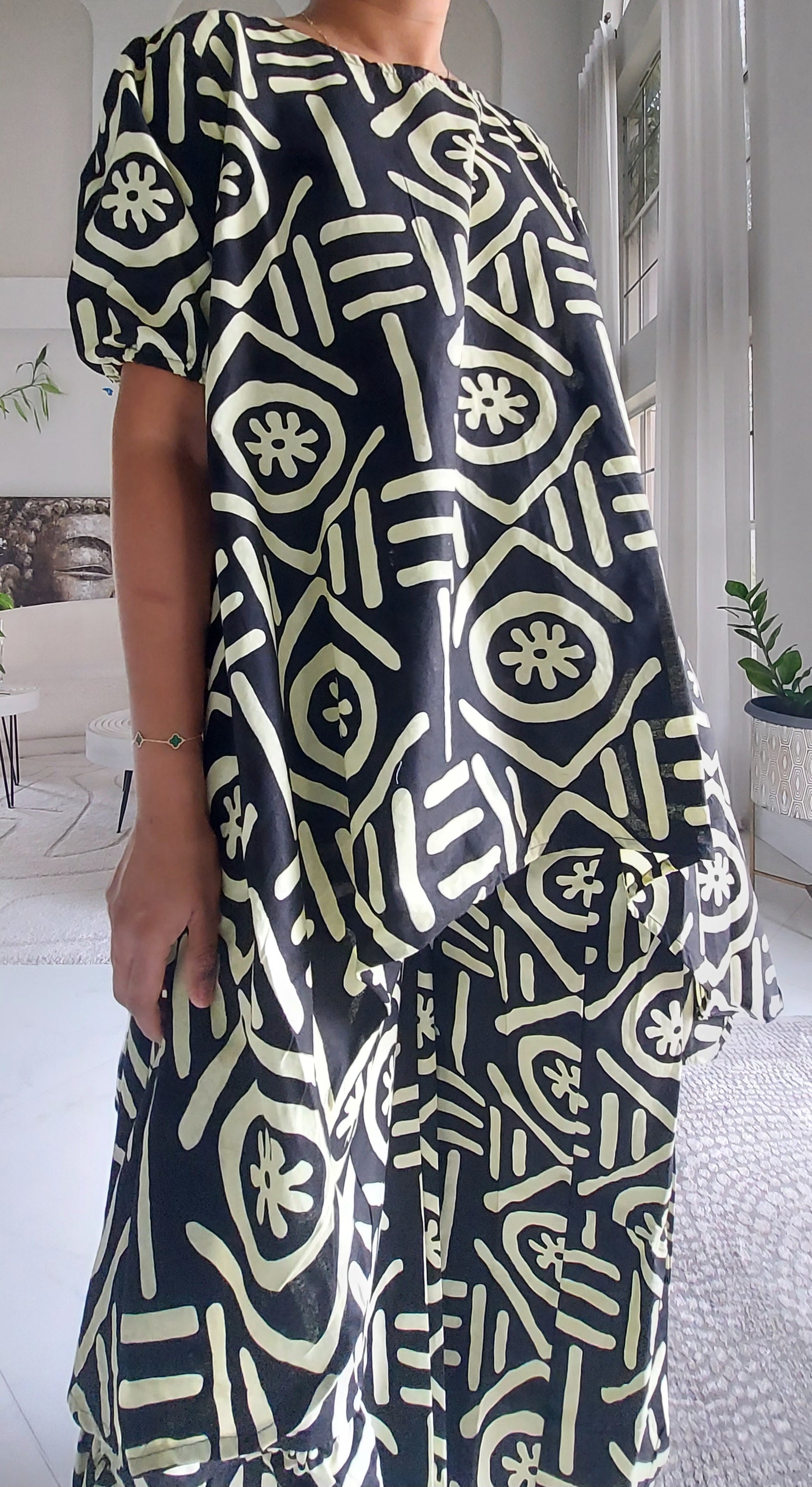 7772 - Woman Pant & Blouse Set