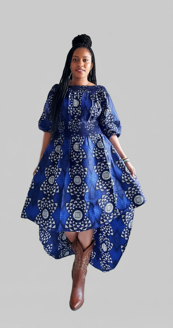 7285 Women High/ Low Dress