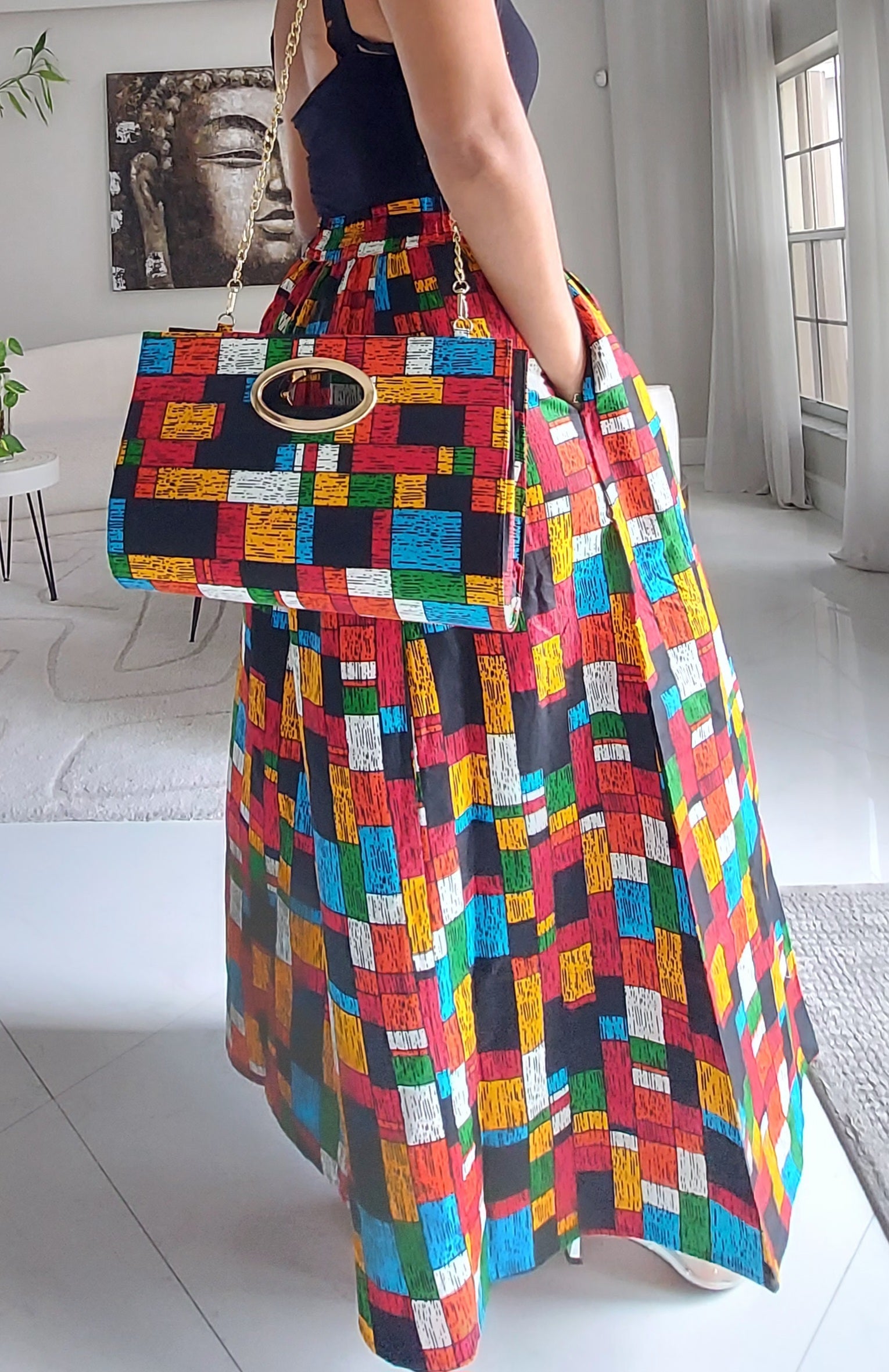 Combo palazzo Pant & Pocketbook Set  PS14 G