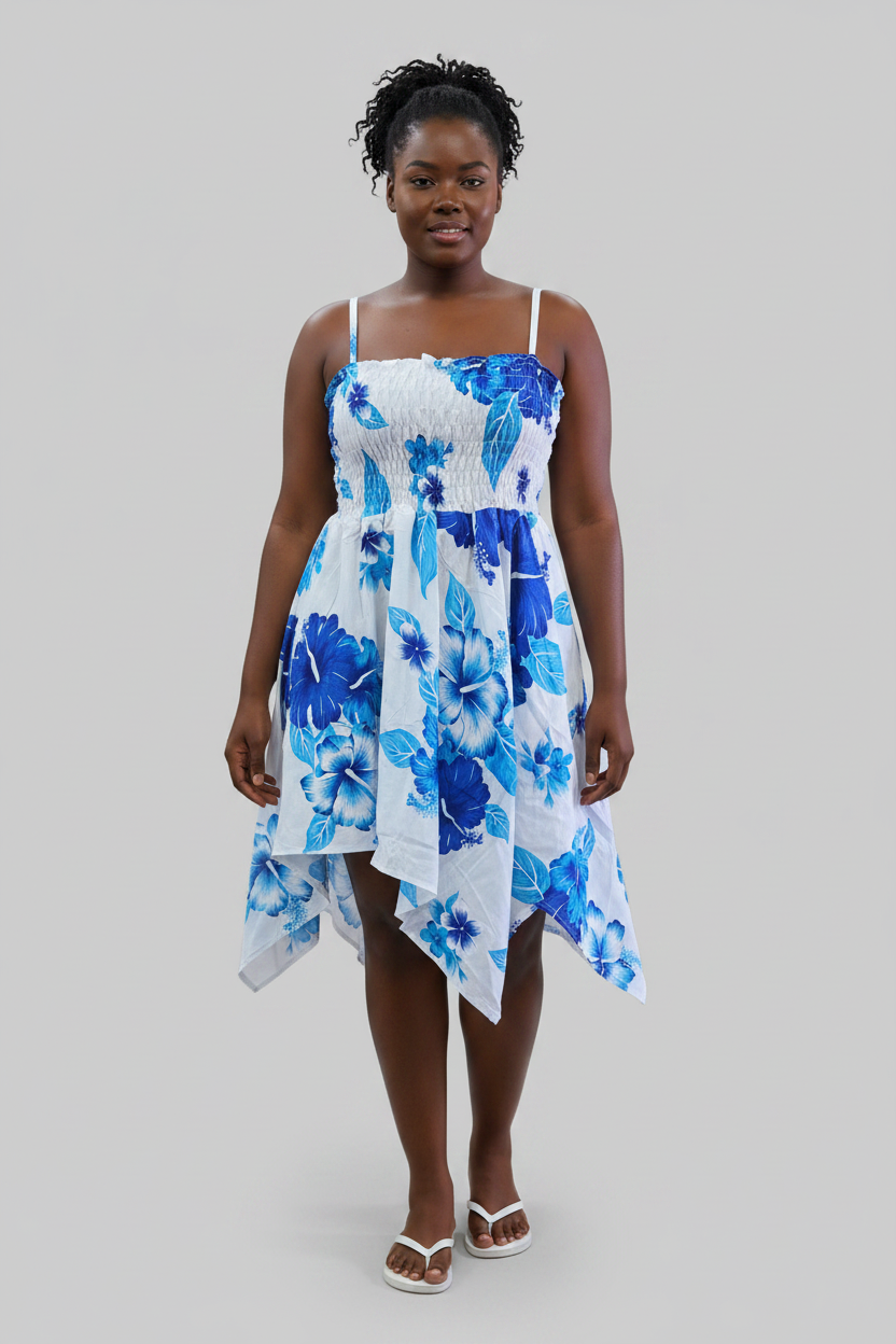 Hawaiian Floral Dress (6-Pack) -536R