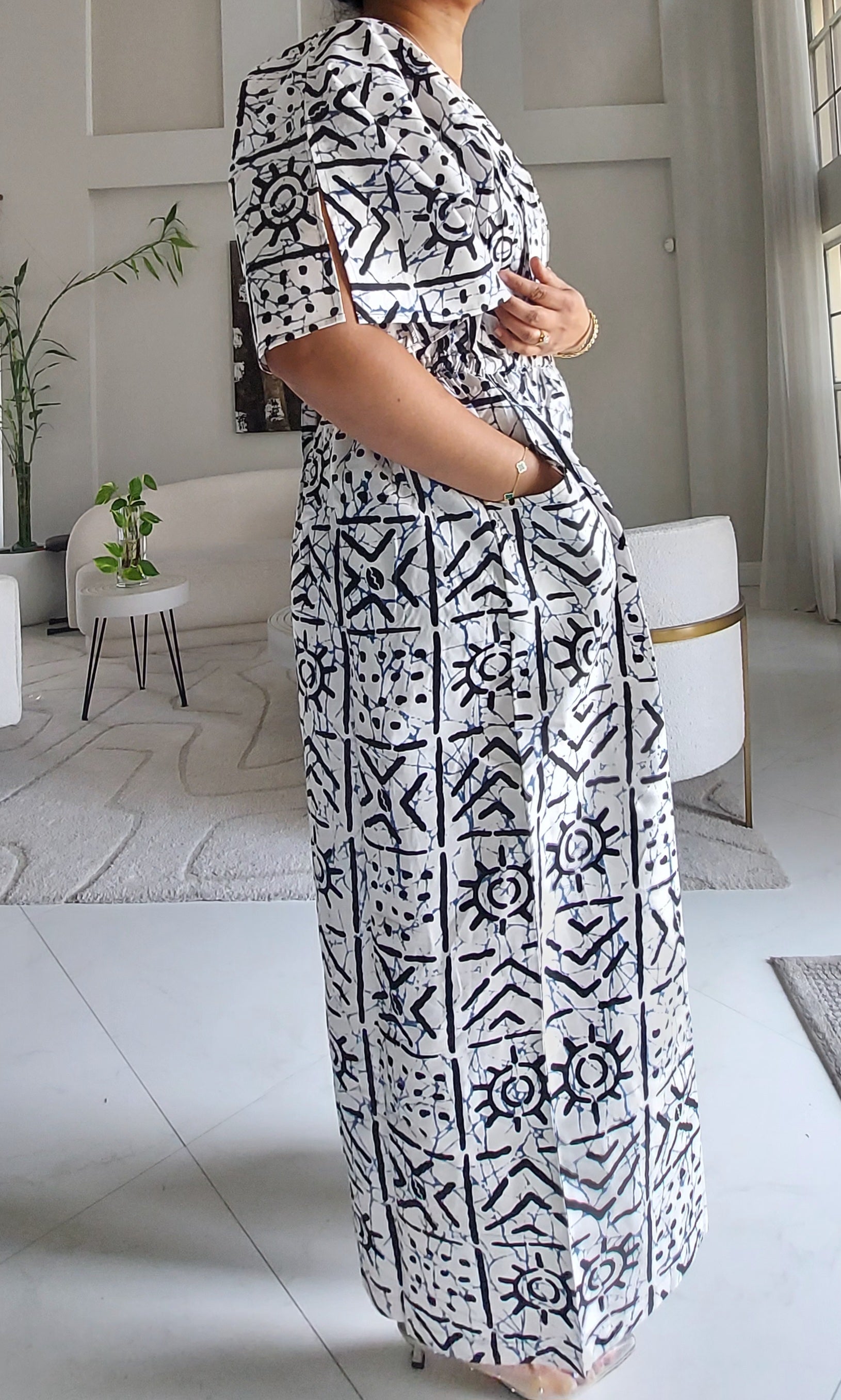 Ankara Wide-Leg Jumpsuit KVZ40 F