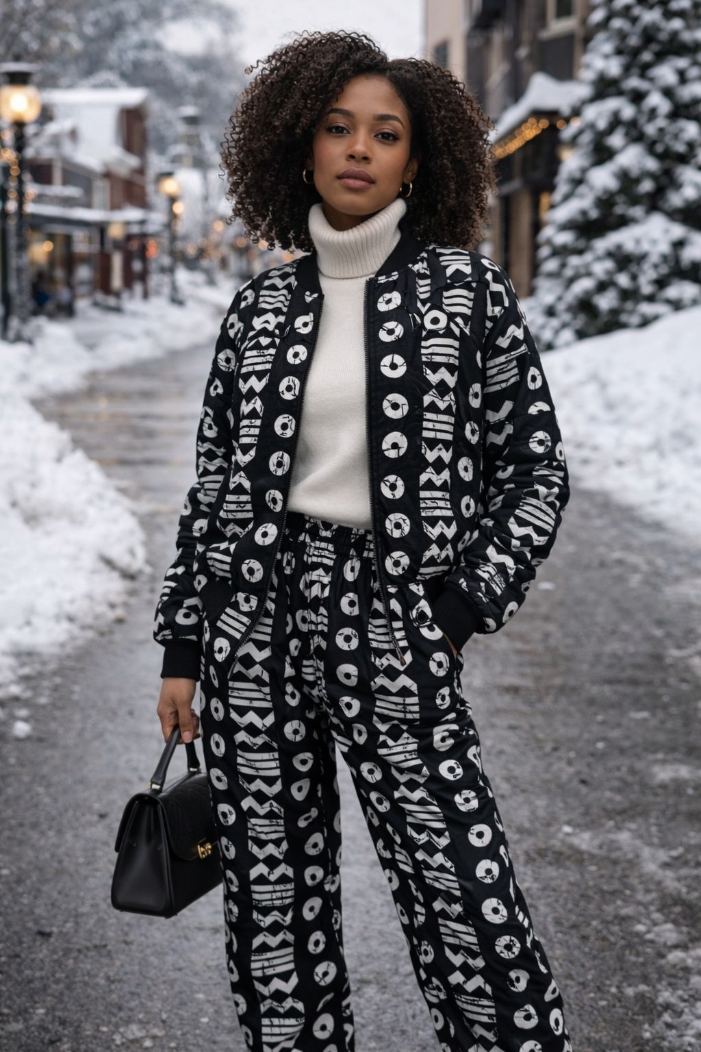 Tracksuit Set / Bomber Jacket & Slacks / Unisex FJ014-C