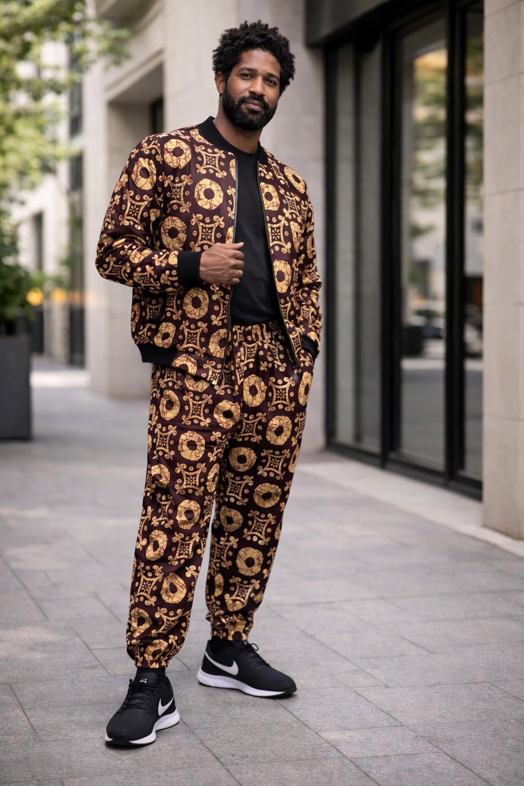 Tracksuit Set / Bomber Jacket & Slacks / Unisex FJ014-B