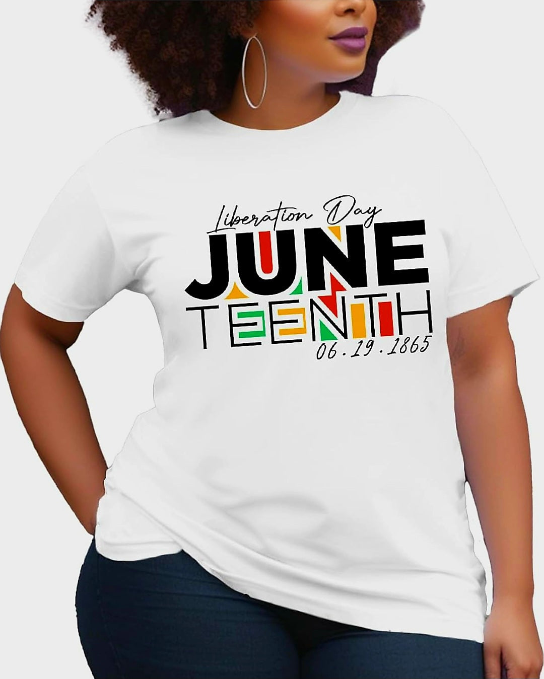 Juneteenth Unisex T-Shirt White
