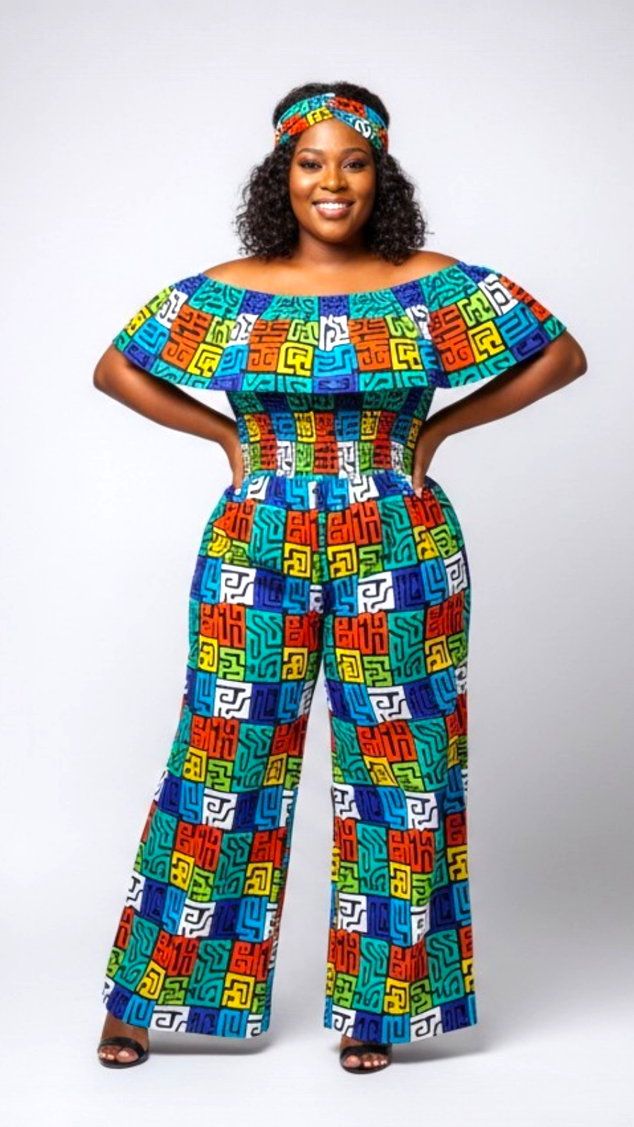 Romper / Junpsuit With Ruffle - KVZ09 A