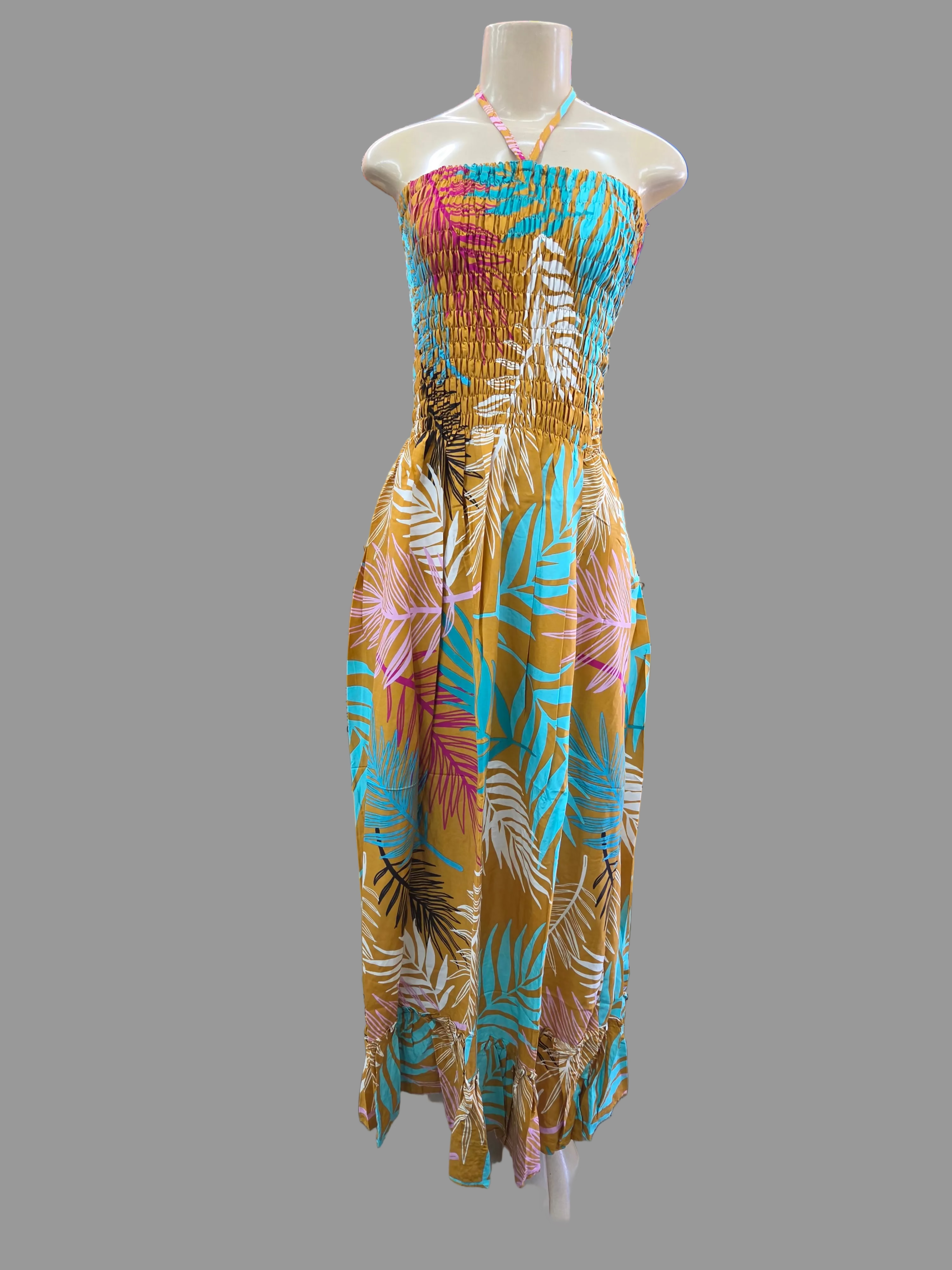 Hawaiian Floral Dress (6-Pack) - 742R