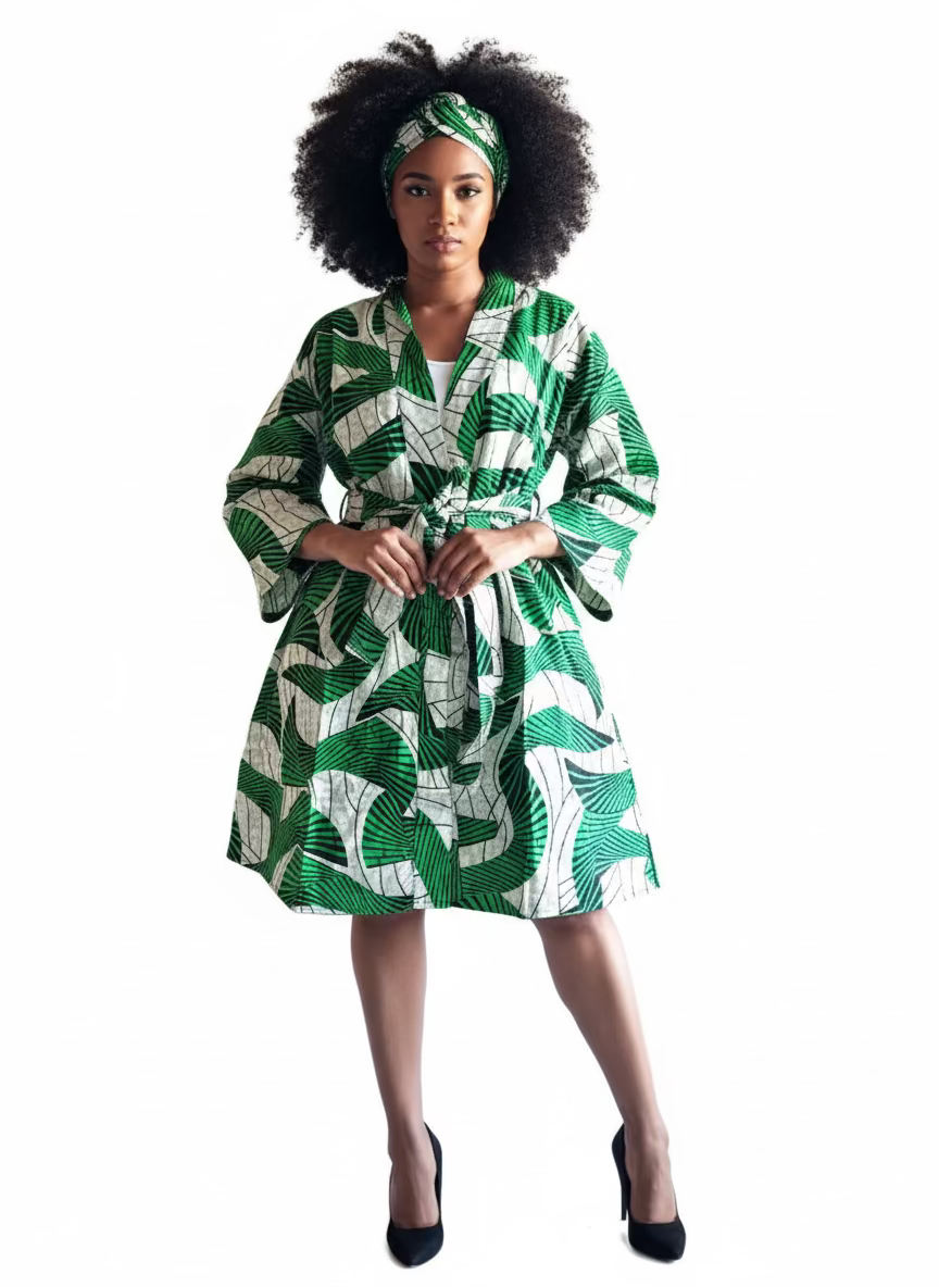 Kimono Shorts Set / Shorts & Kimono 012 D