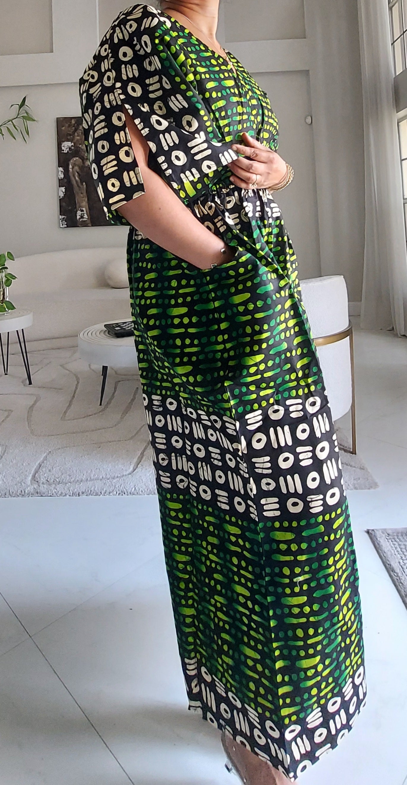 Ankara Wide Leg Jumpsuit