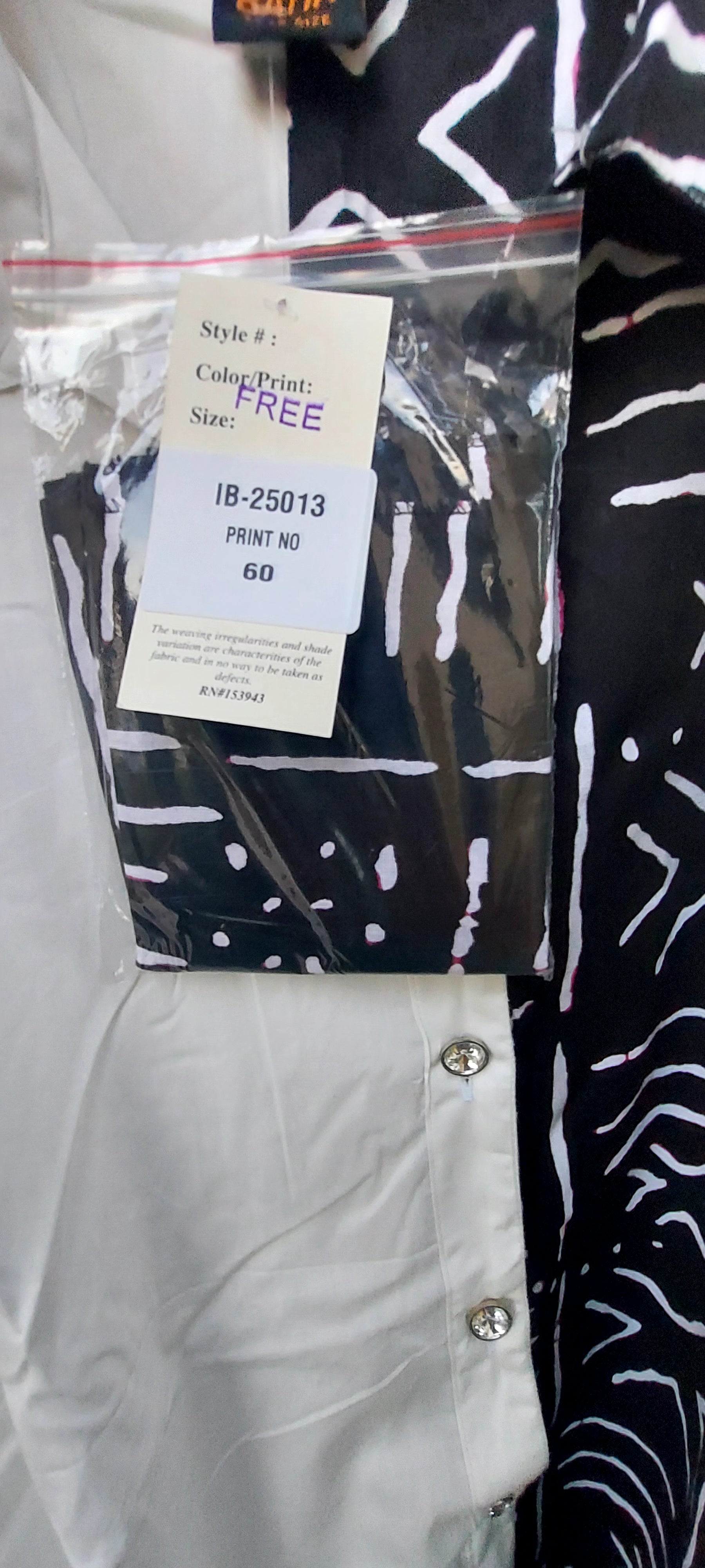 Swing Dress/ Cotton Two Tone 25013 - 60