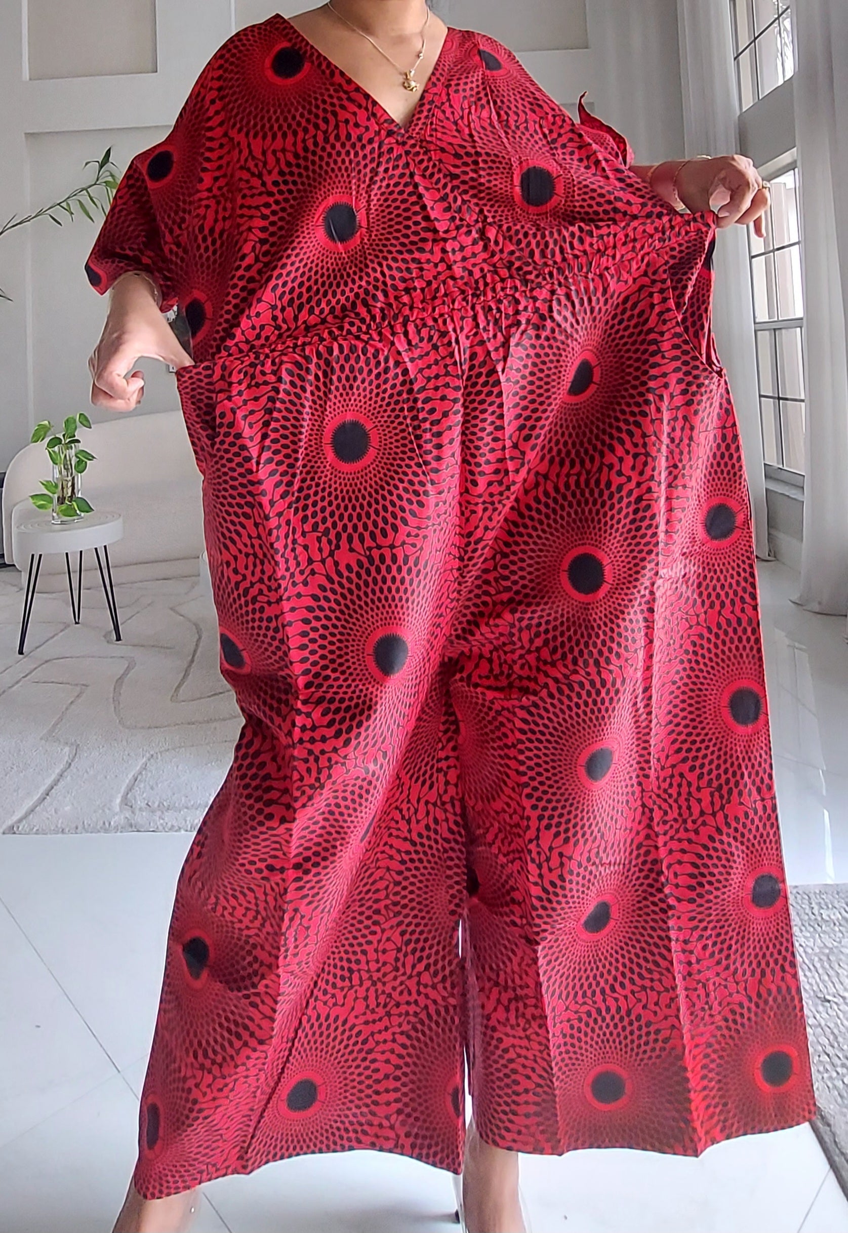 Ankara Wide-Leg Jumpsuit KVZ40 C