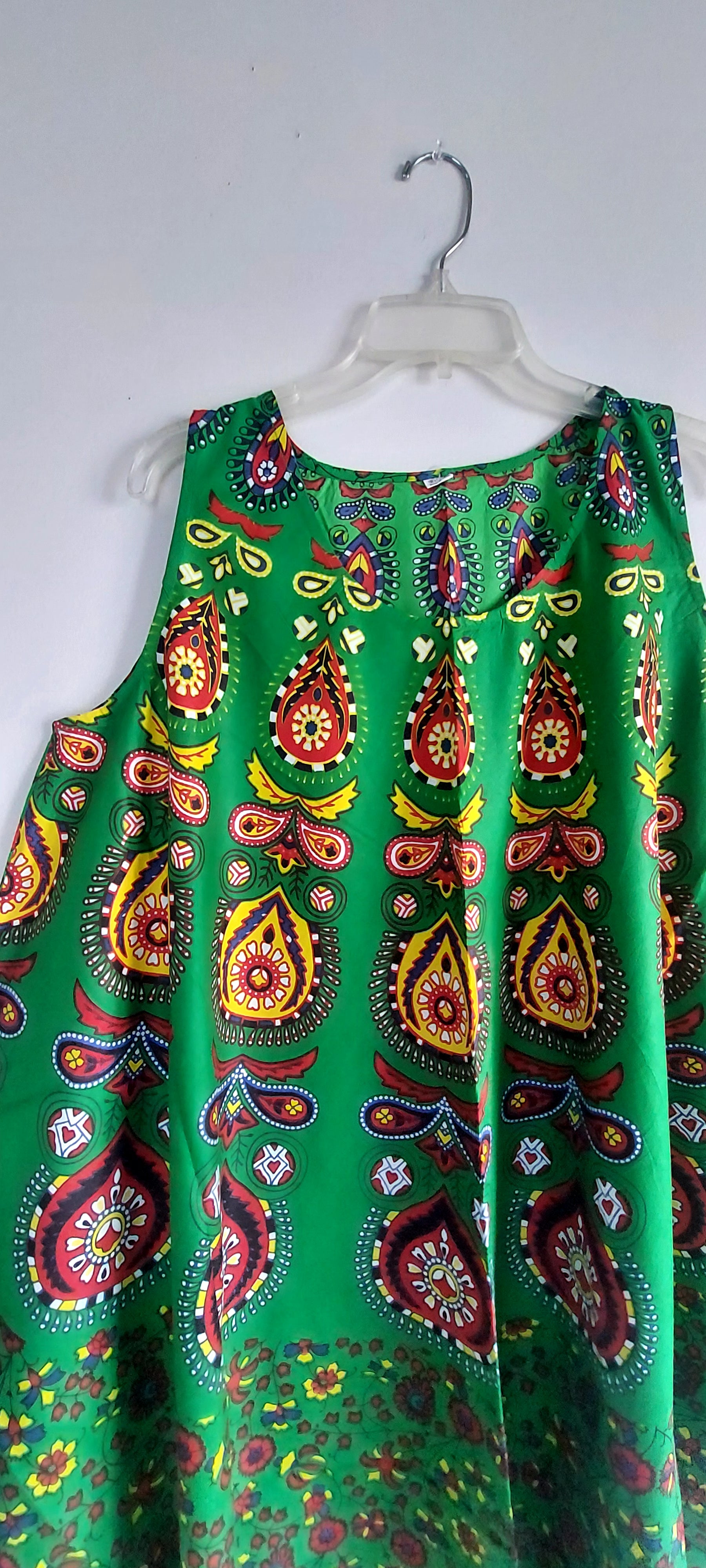 Women Cotton Umbrella Dress- Mandala Print 201