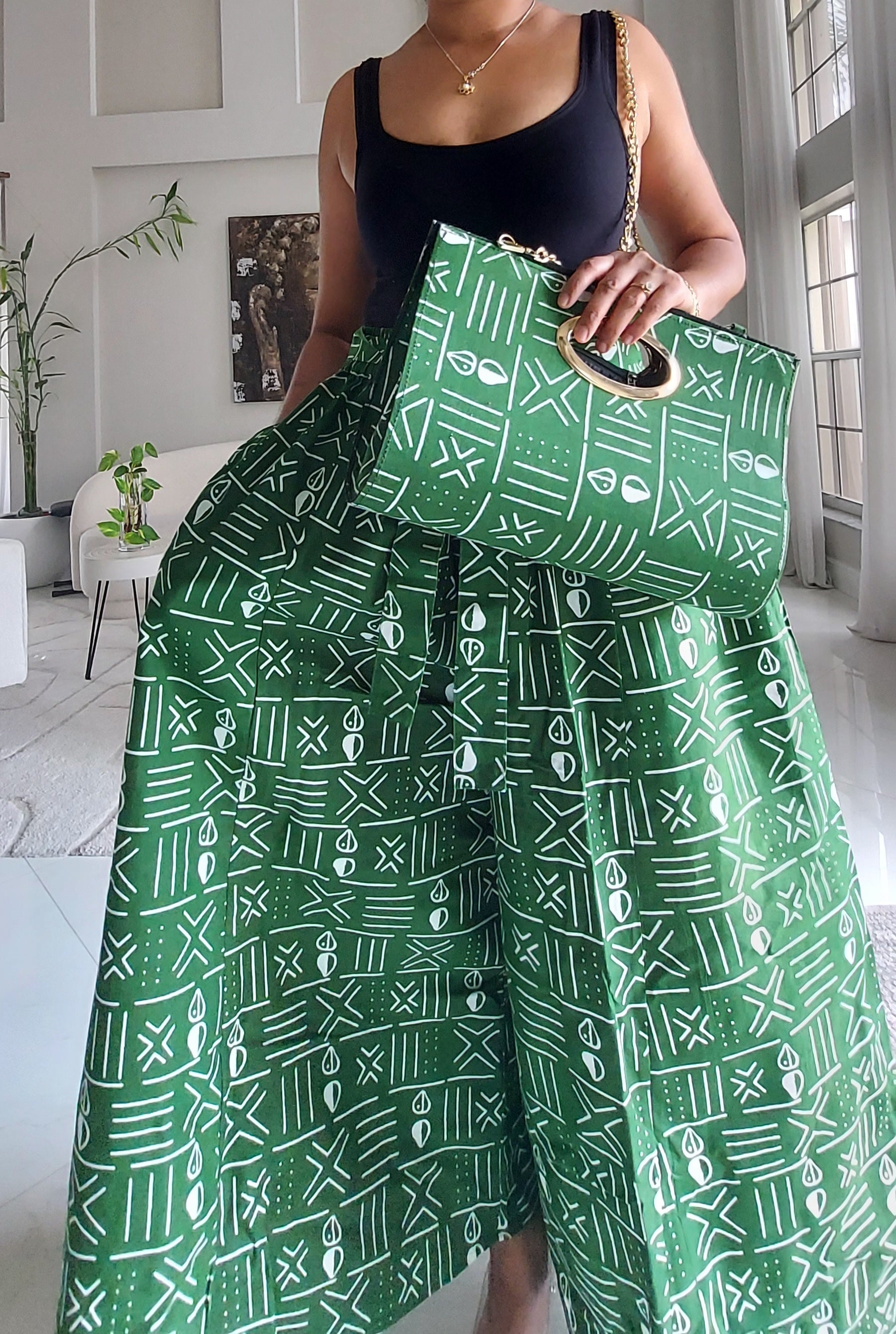 Combo palazzo Pant & Pocketbook Set  PS14 C