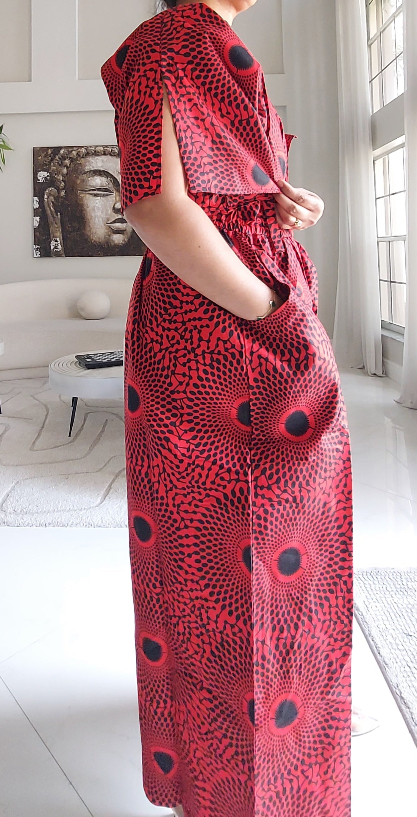 Ankara Wide-Leg Jumpsuit KVZ40 C