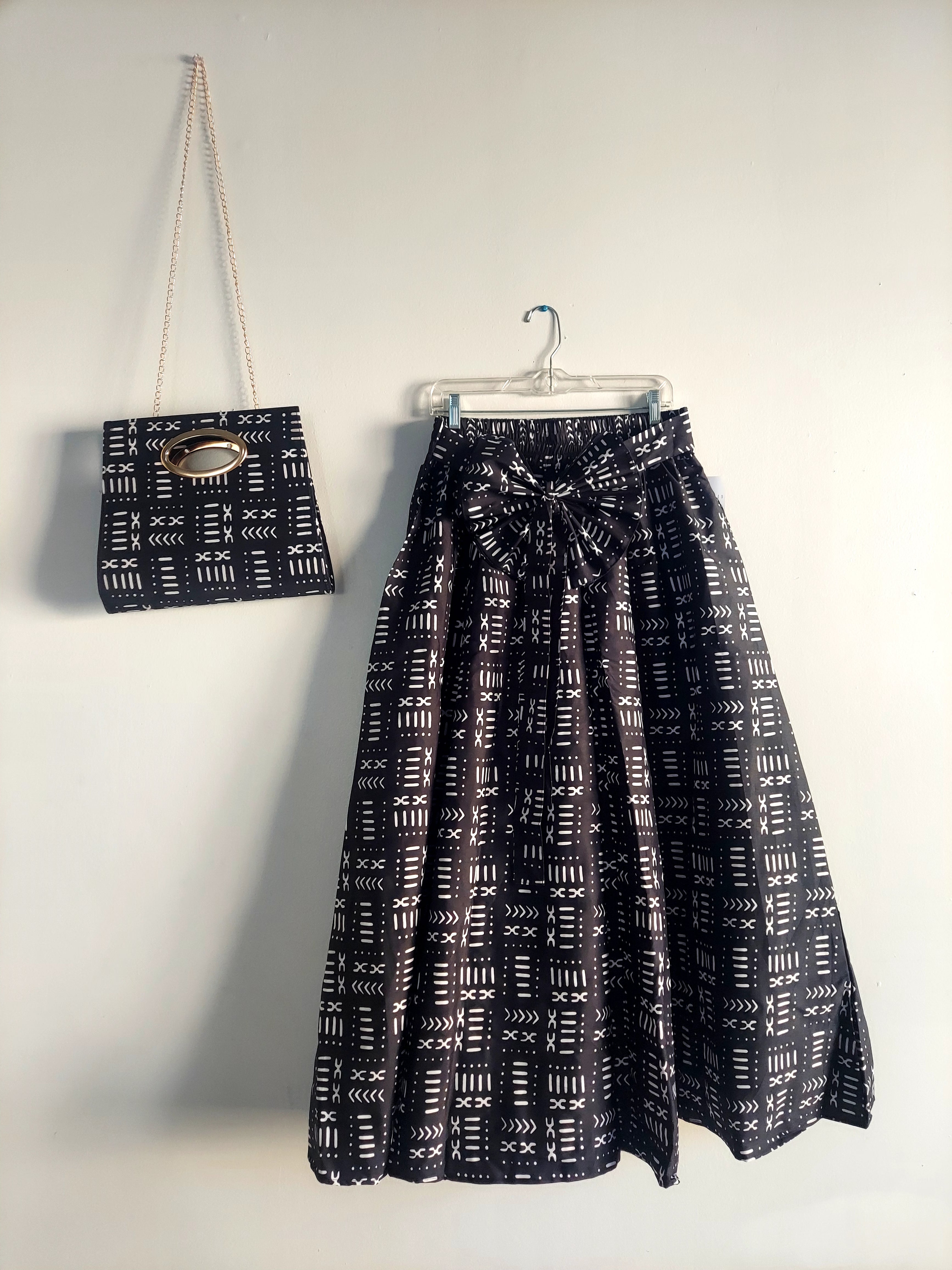 Combo Long Skirt & Pocketbook Set 2027-110