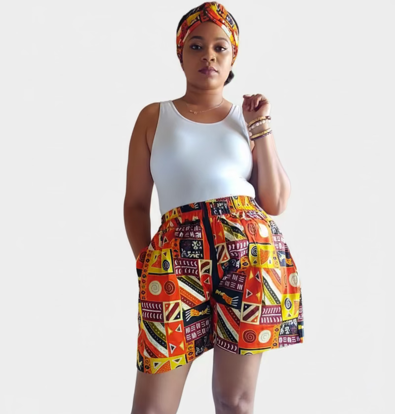 Kimono Shorts Set / Shorts & Kimono 012 A