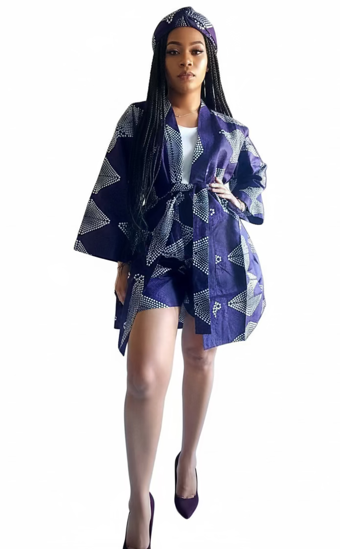 Kimono Shorts Set / Shorts & Kimono 012 B