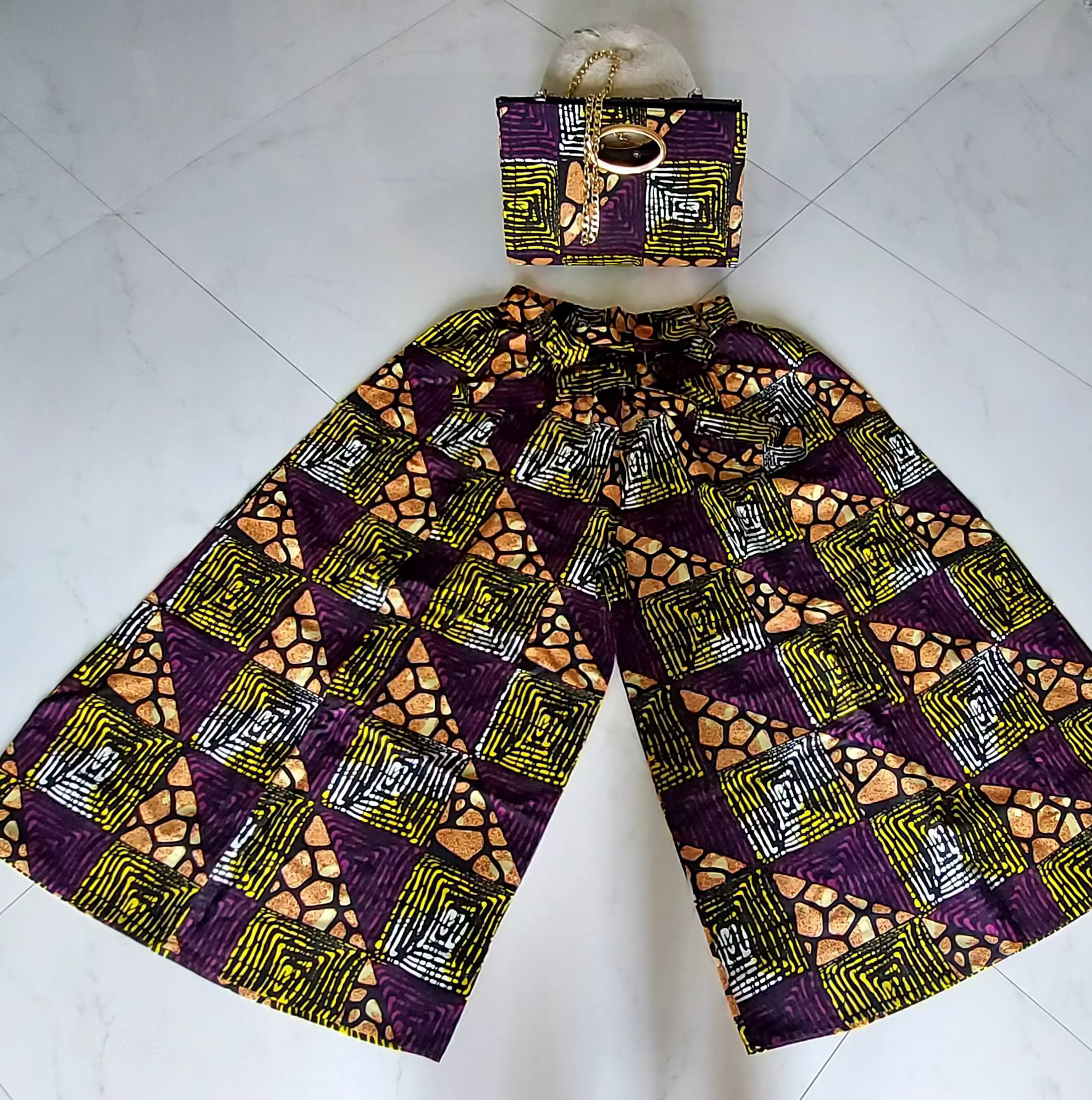 Combo palazzo Pant & Pocketbook Set  PS14 E