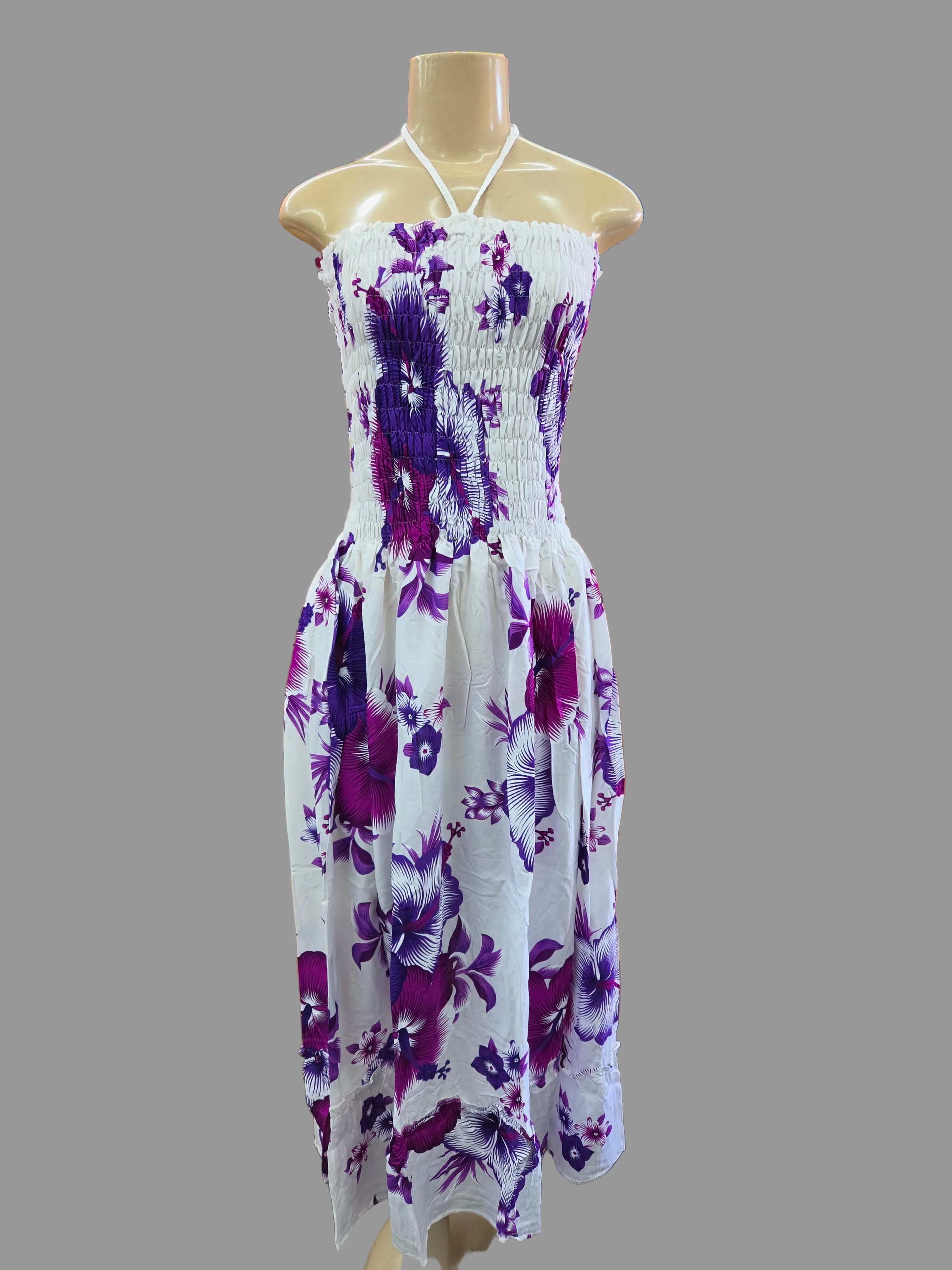 Hawaiian Floral Dress (6-Pack) - 742R