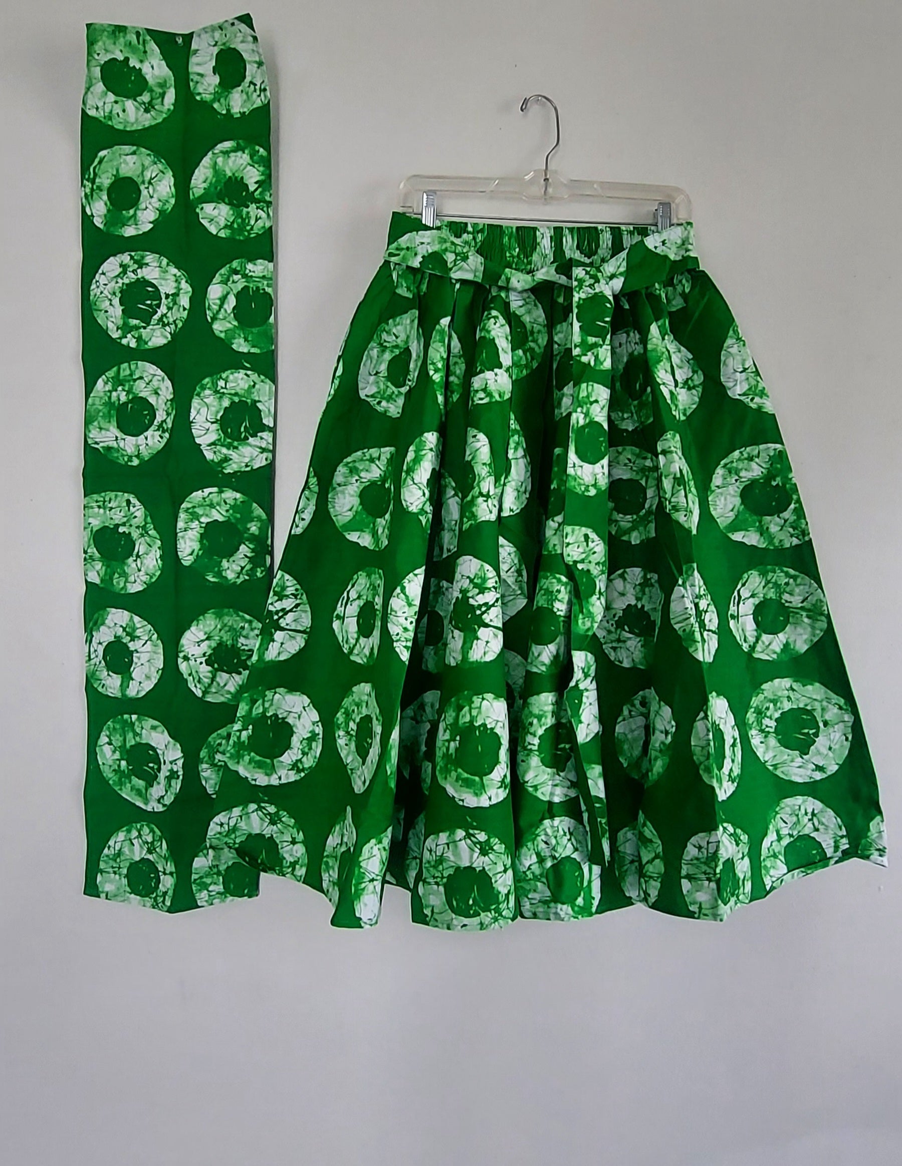 Ankara Midi Flare Skirt 1312 -I