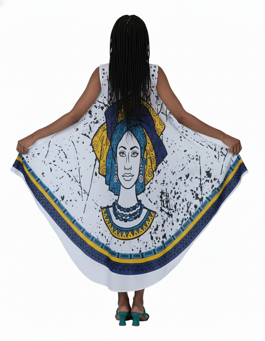 Umbrella Dress/Ethnic Sun Dress 601