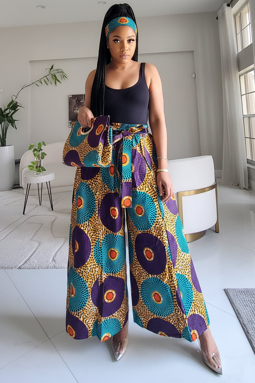 Combo palazzo Pant & Pocketbook Set  PS14