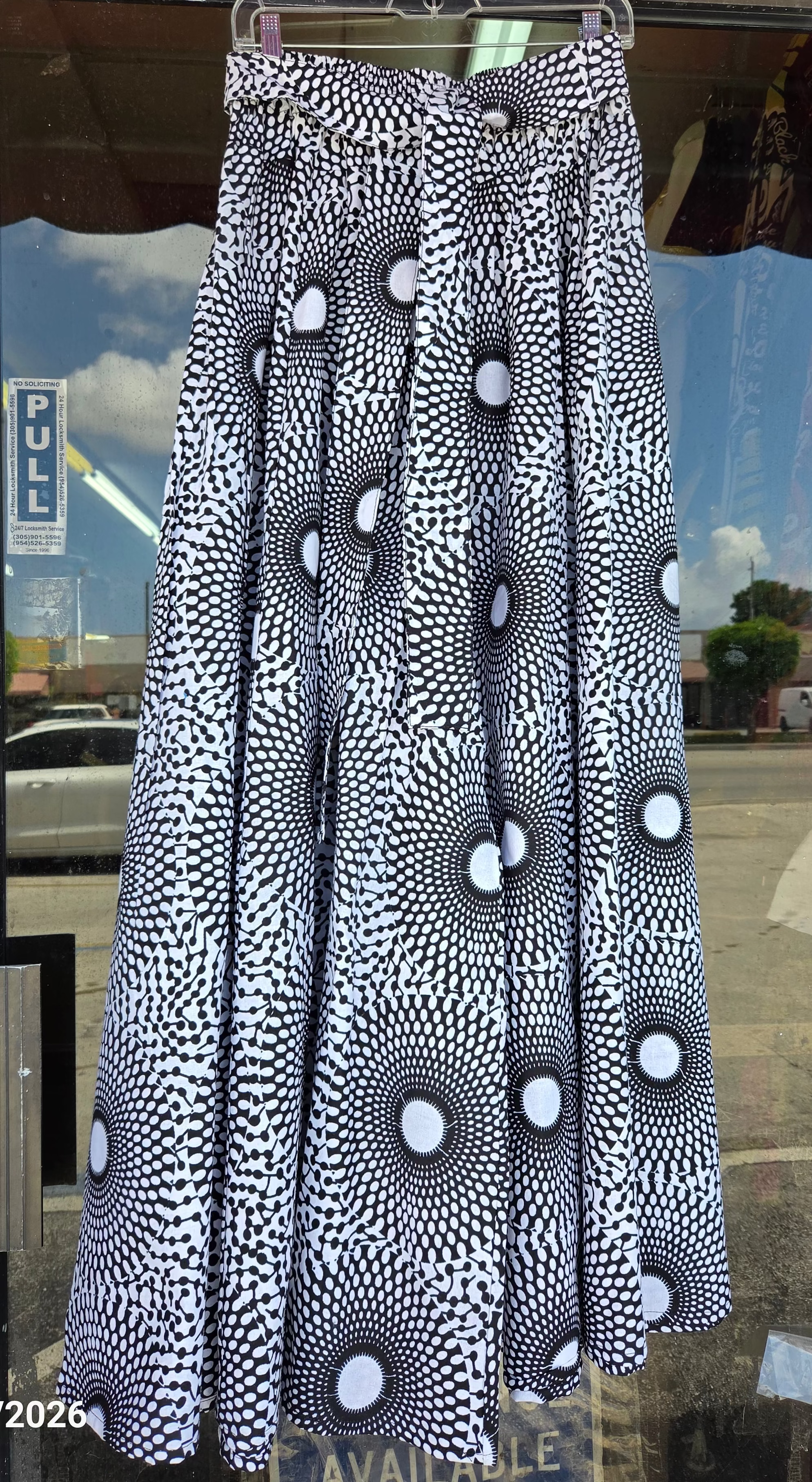 Palazzo Pant Black/White 701 - 57