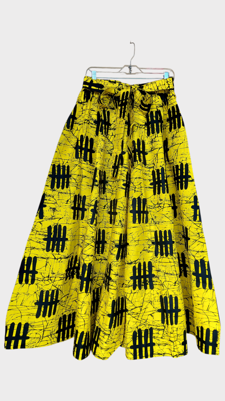 Woman Long Printed Maxi Skirt-1350