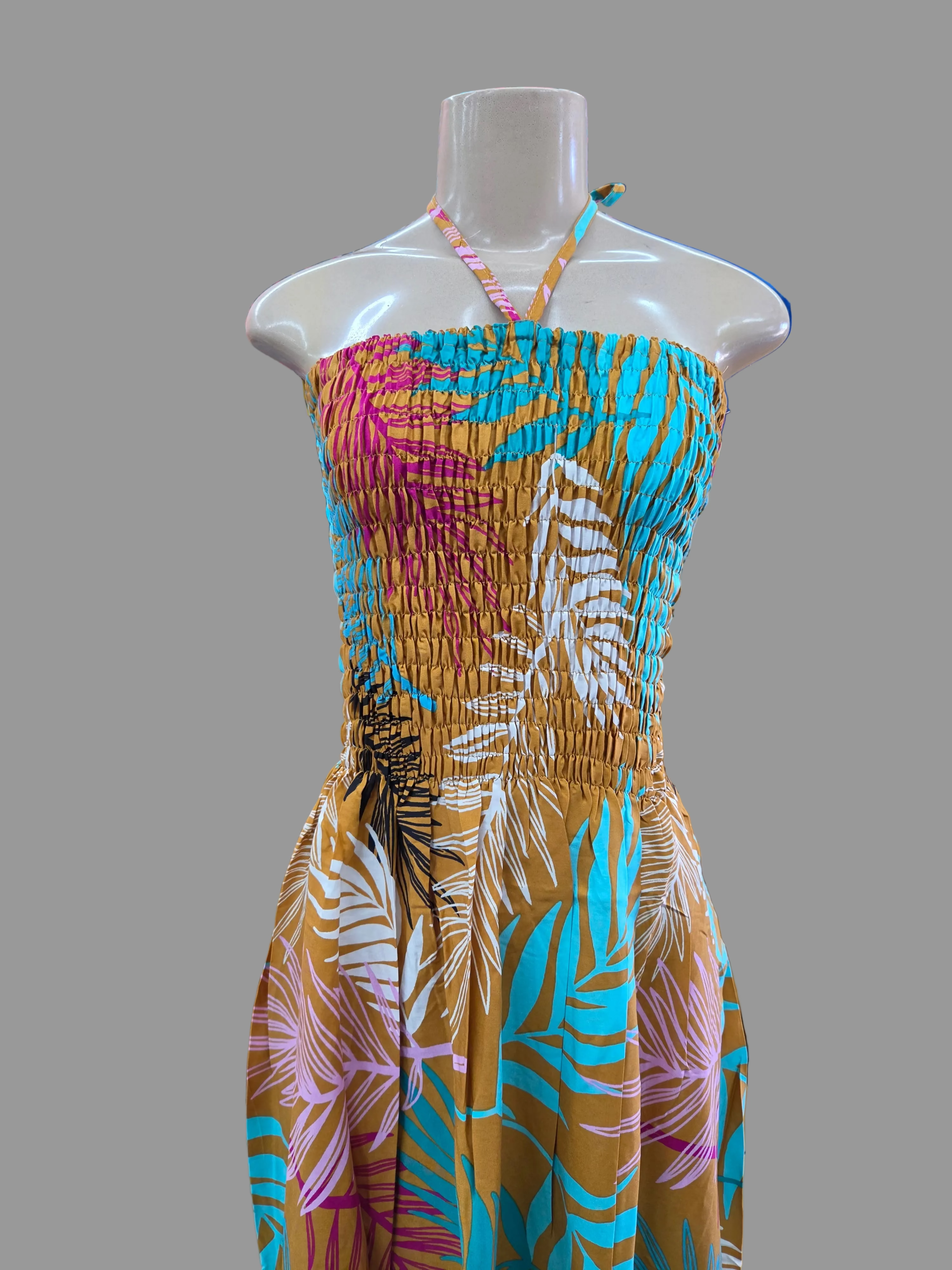 Hawaiian Floral Dress (6-Pack) - 742R