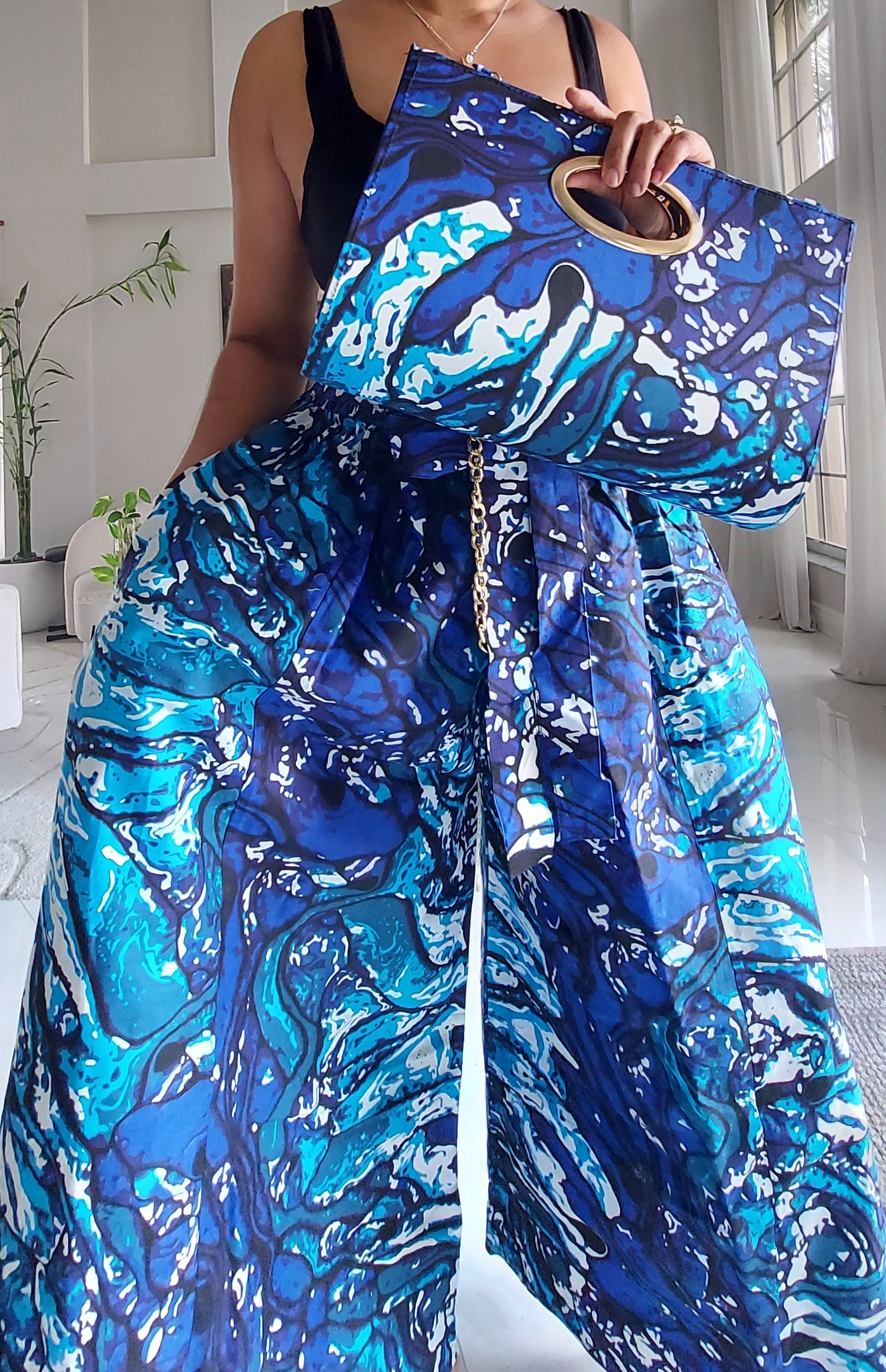 Combo palazzo Pant & Pocketbook Set  PS14 B