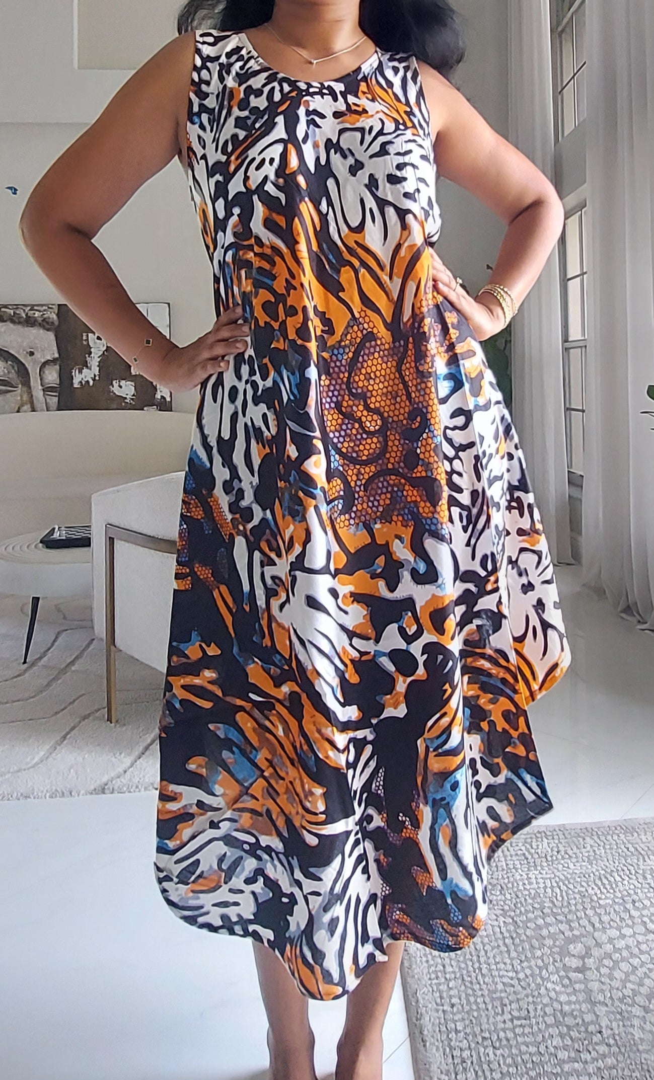Umbrella Dress/Ethnic Sun Dress- 7017