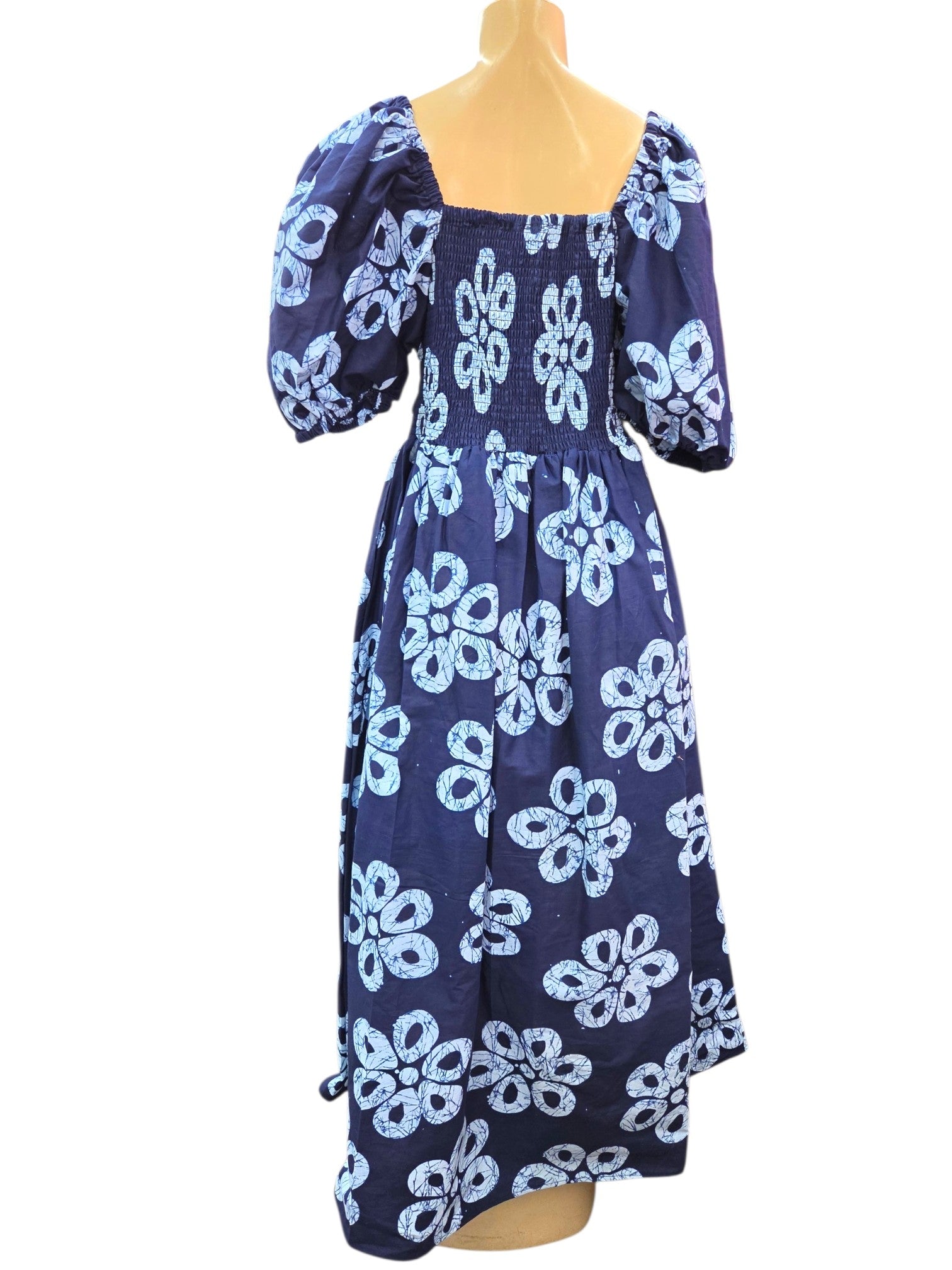 Maxi Slit Dress with Hat