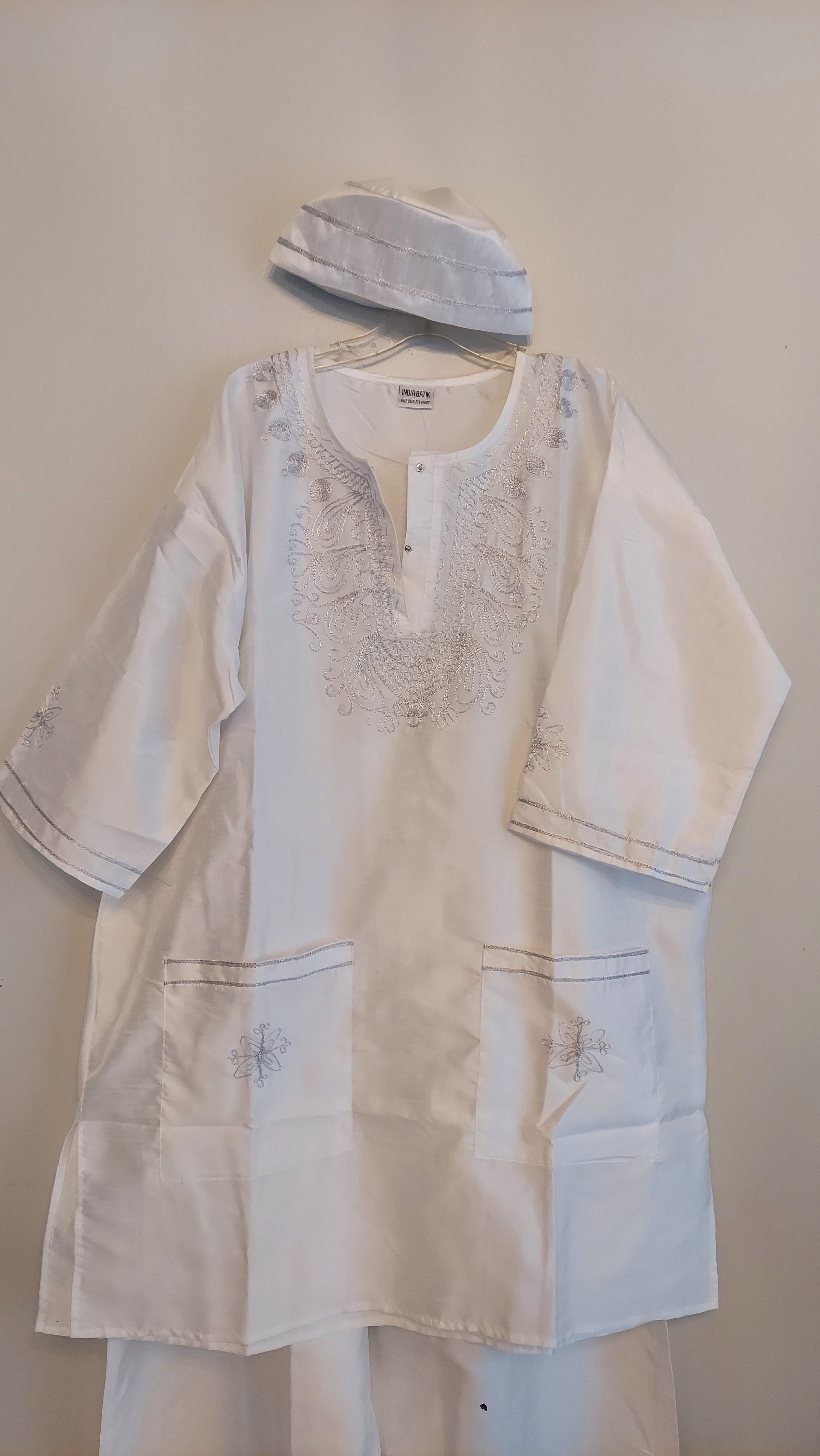 Men's 3Pcs Silk Embroidery Set