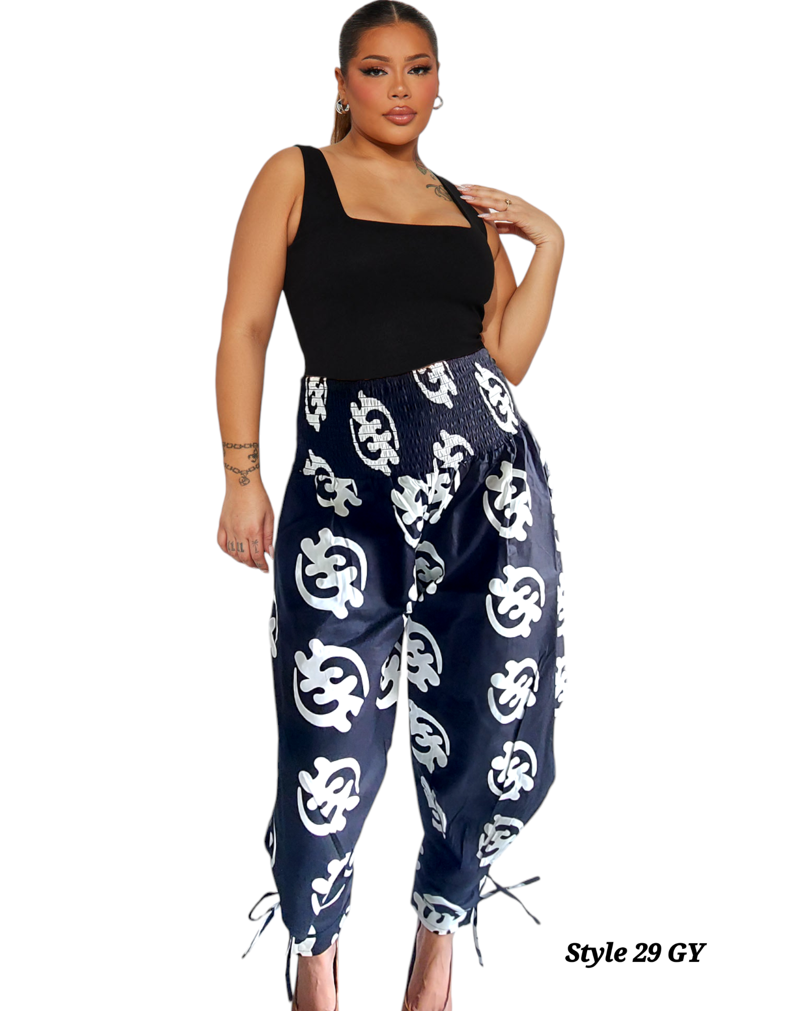 Harem Pant & Blouse Set -Gynamee