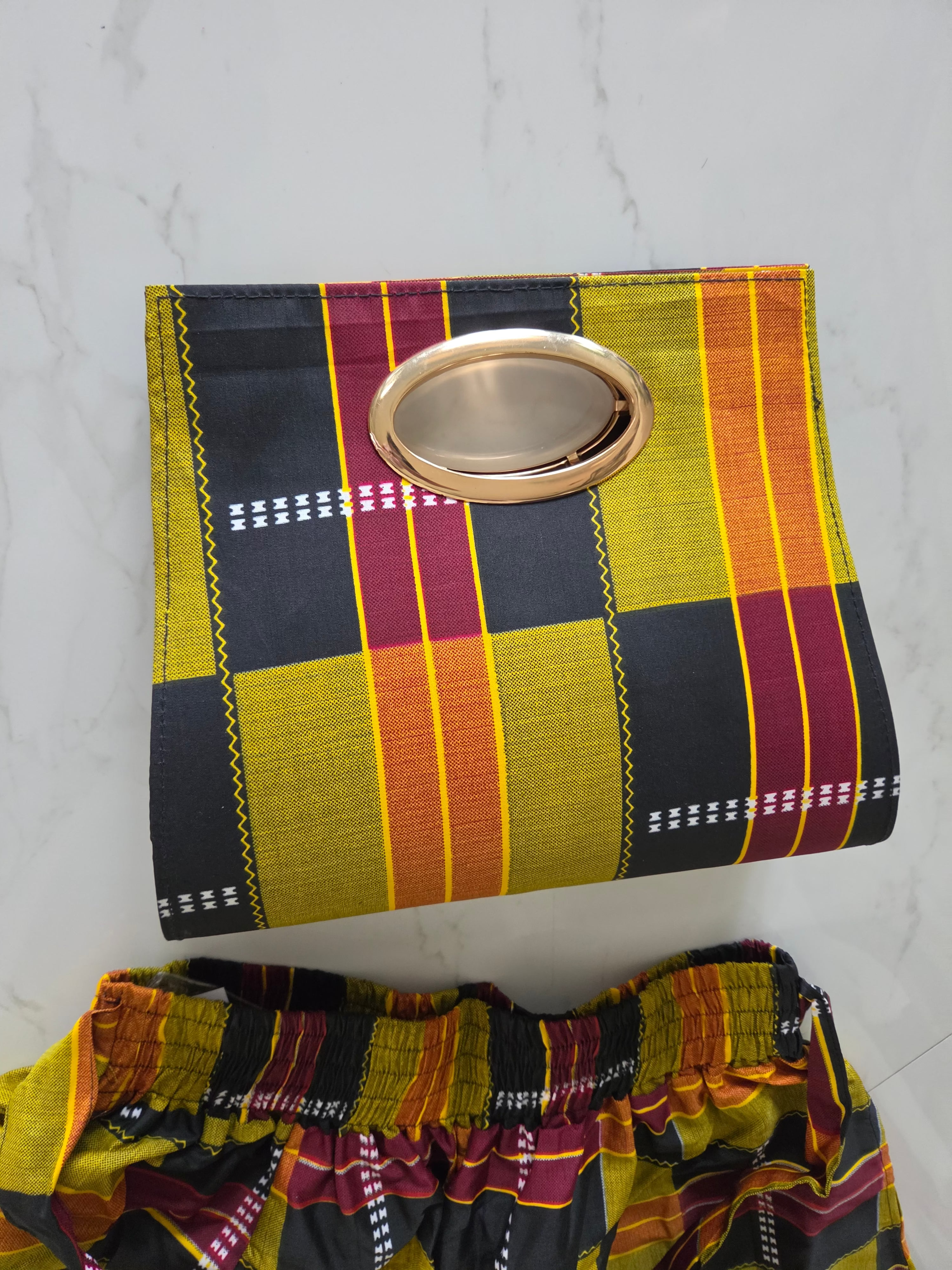 Combo Long Skirt & Pocketbook Set 2027-7