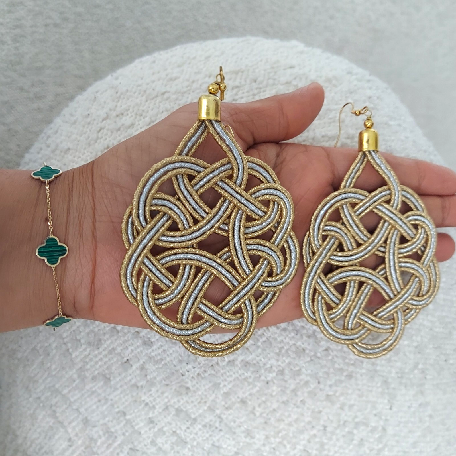 Rope Drop Earrings