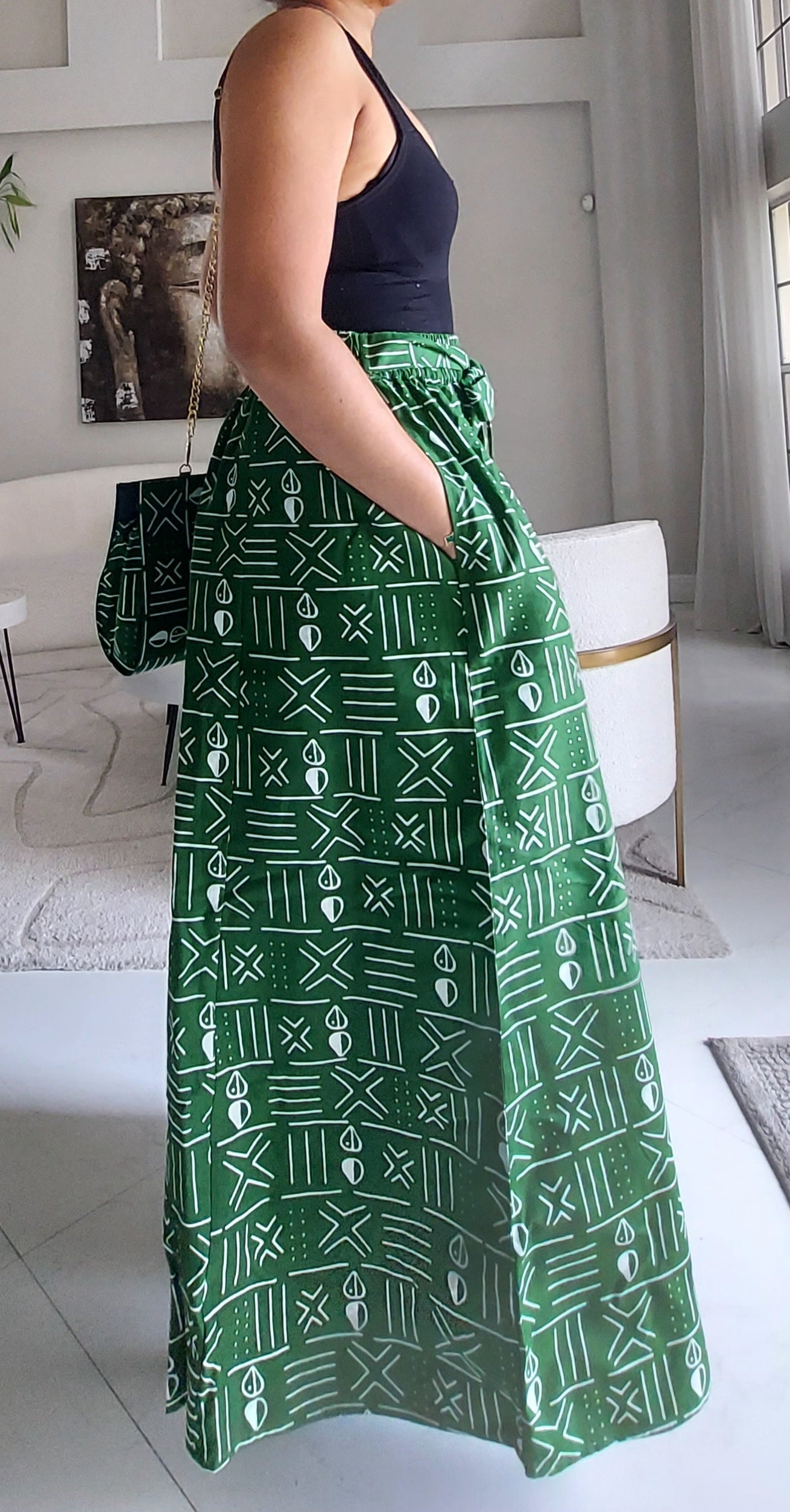 Combo palazzo Pant & Pocketbook Set  PS14 C