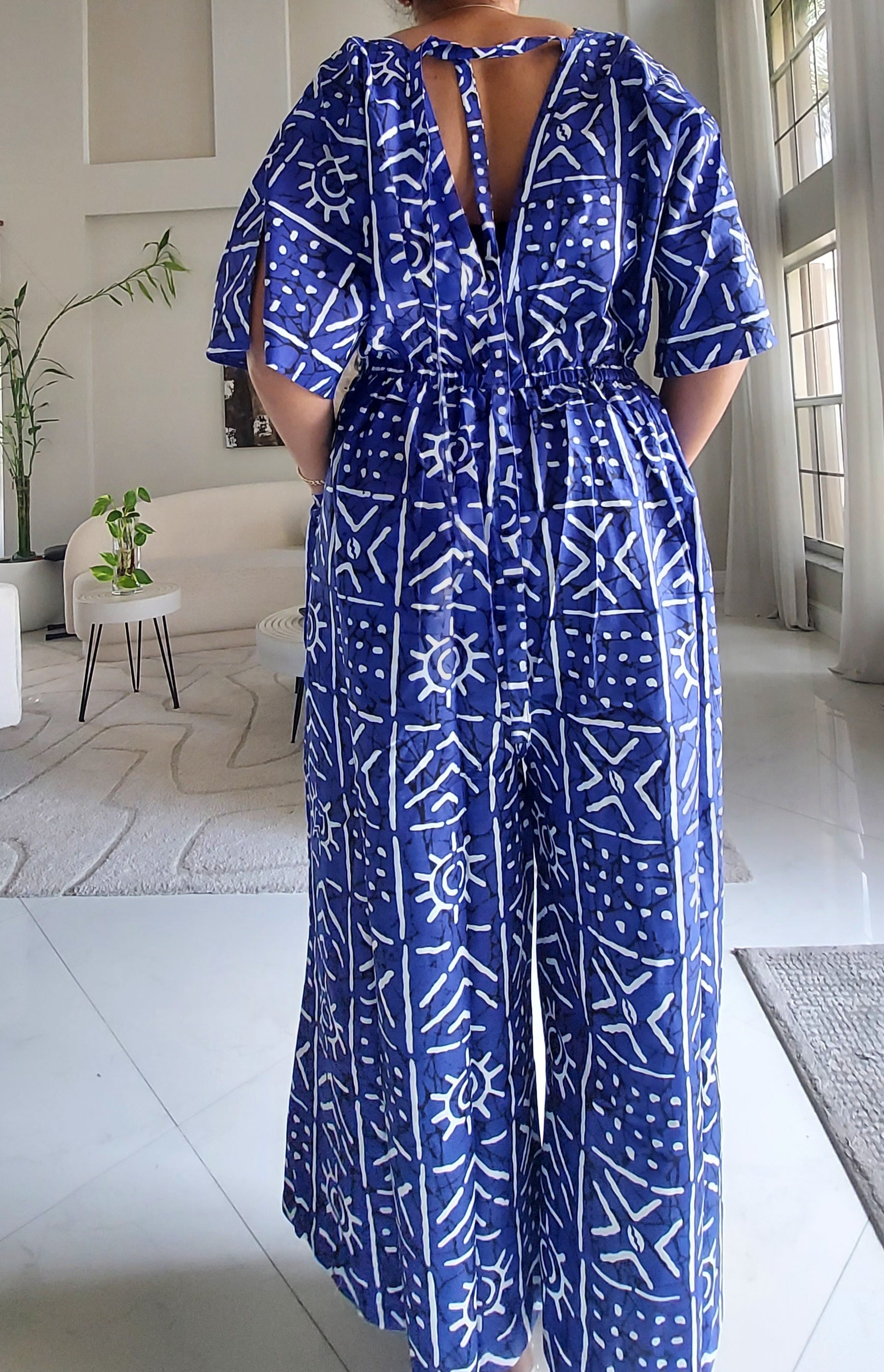 Ankara Wide-Leg Jumpsuit KVZ40 D
