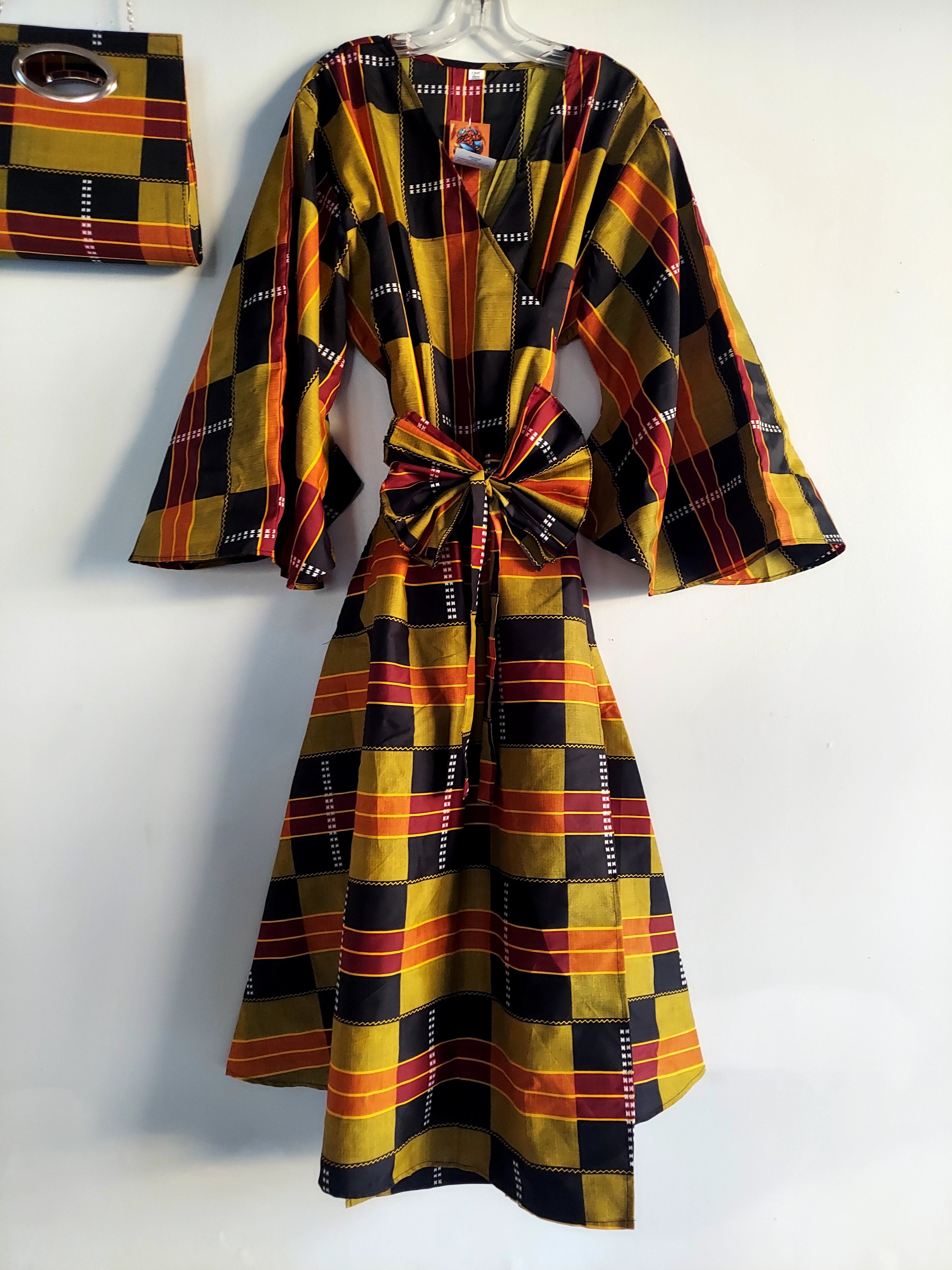 Combo - Long Wrap Dress + Pocketbook Set7 2025